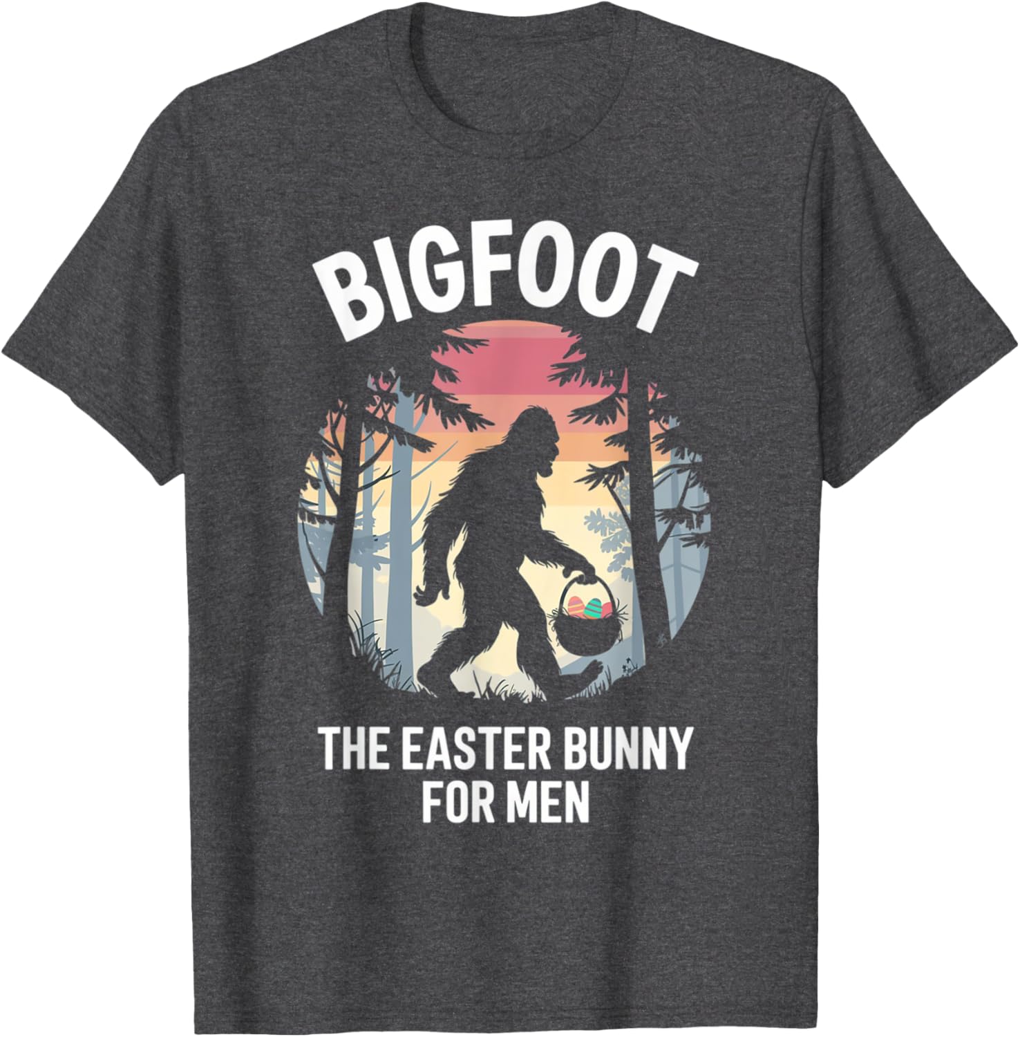 Funny Bigfoot Easter Bunny T-Shirt for Unique Holiday Style - 25