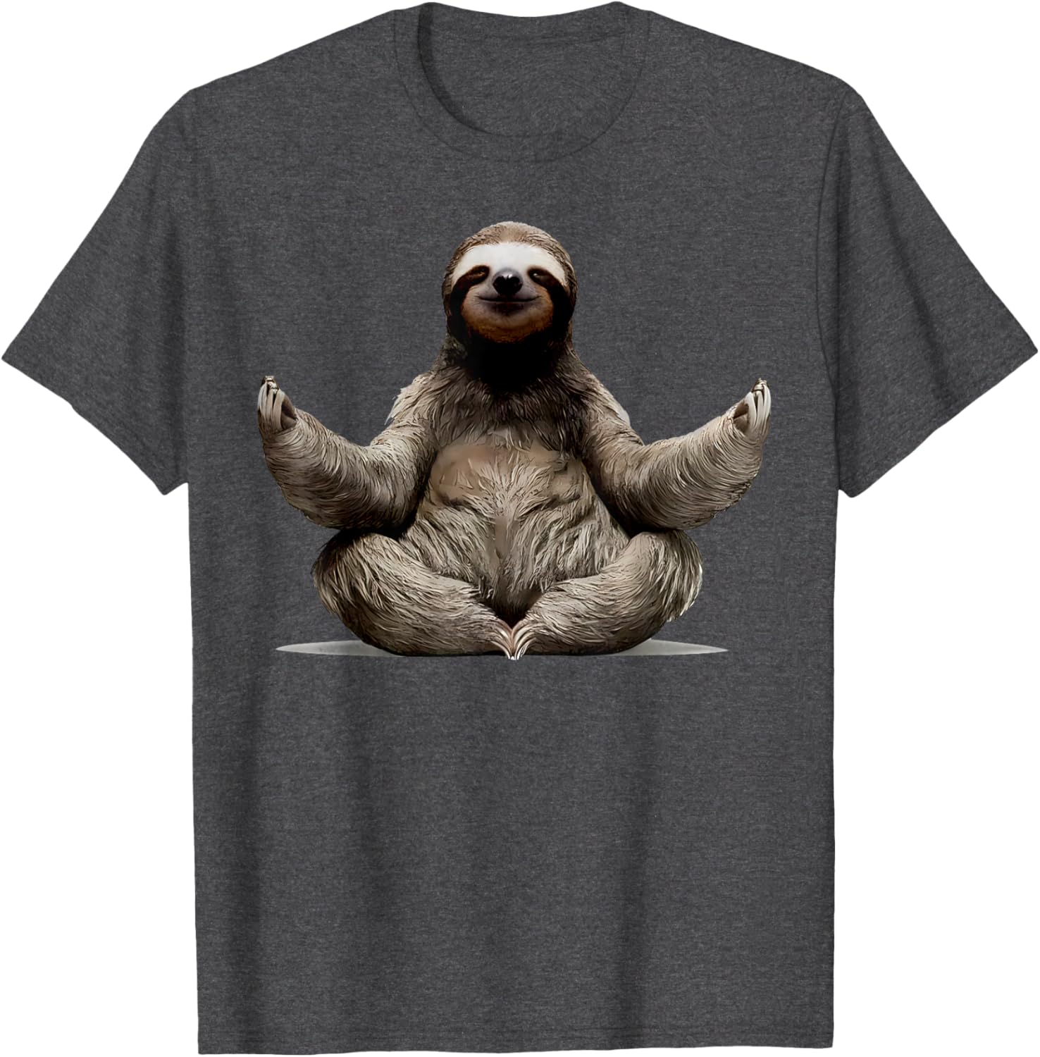 Sloth Yoga Namaste T-Shirt for Men and Women - Zen Buddha Meditation Wear - 6