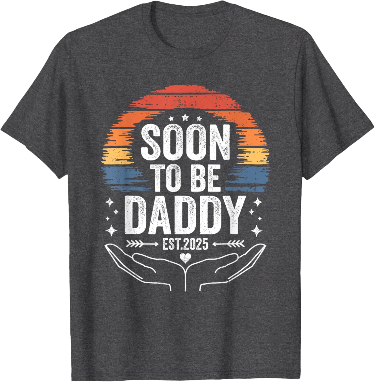 Soon To Be Daddy 2025 Pregnancy Announcement Dad T-Shirt for Him - 13
