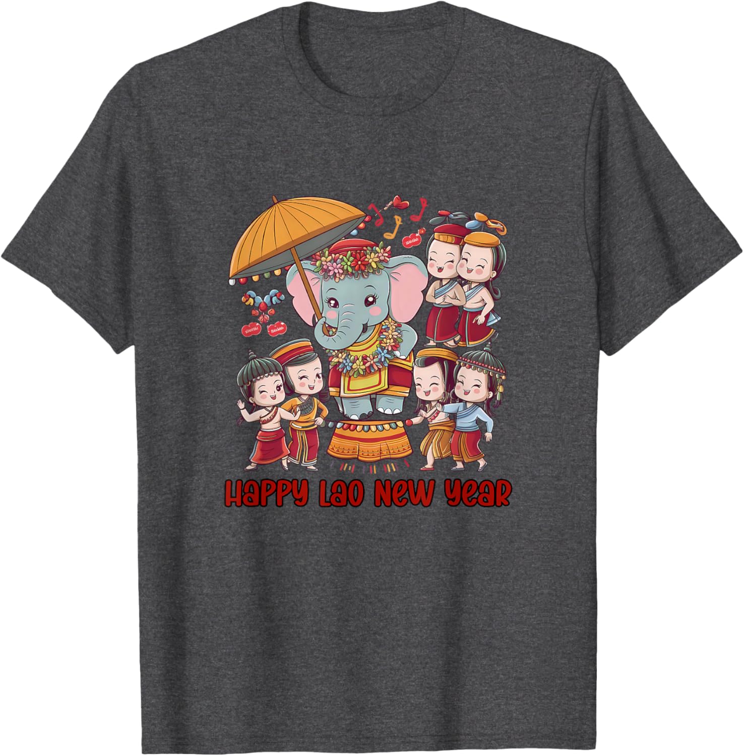 Happy Lao New Year T-Shirt | Celebrate Pi Mai Lao with Style - 3