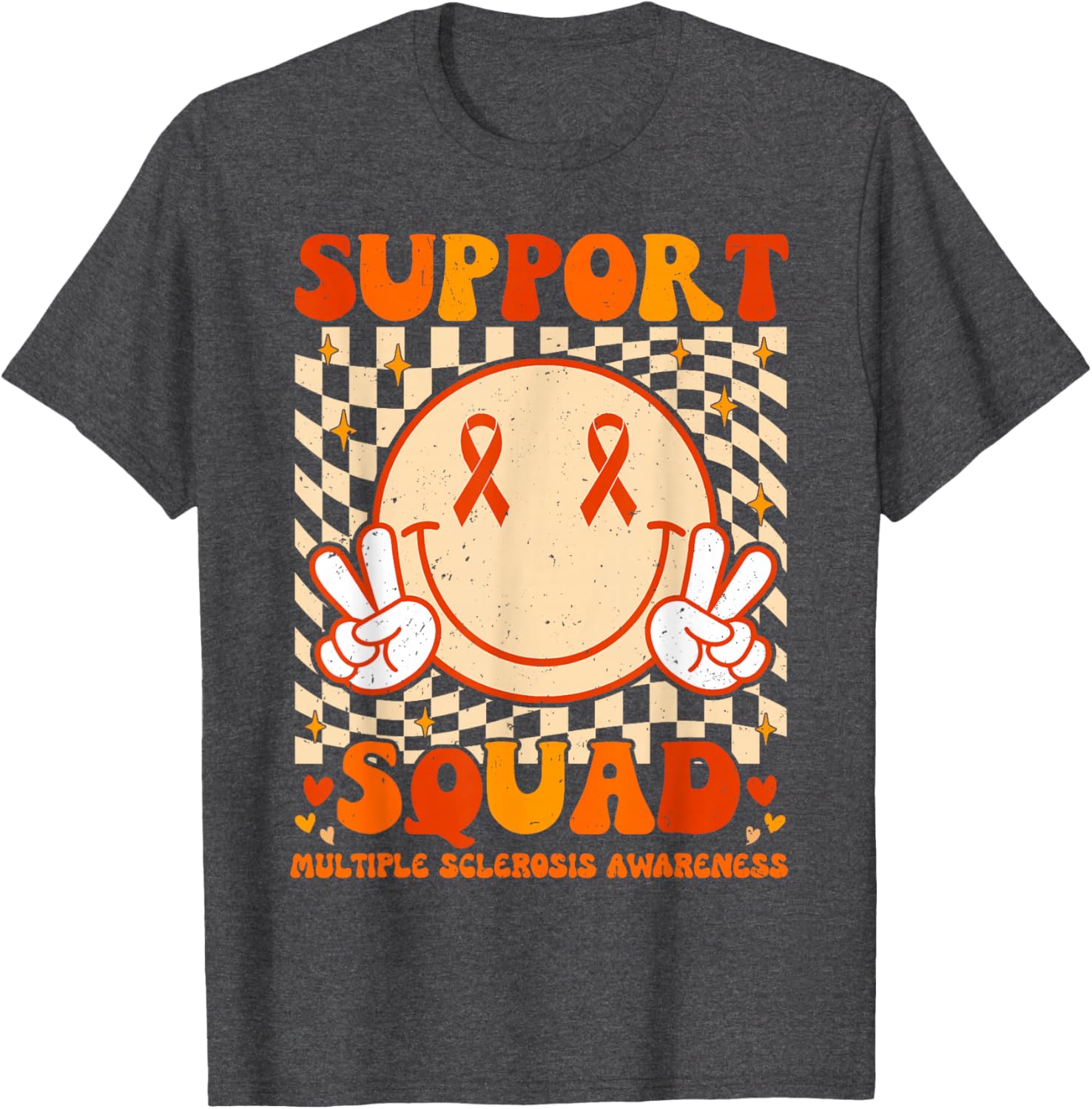 Motivation Support Multiple Sclerosis Awareness T-Shirt for MS Warriors - 7