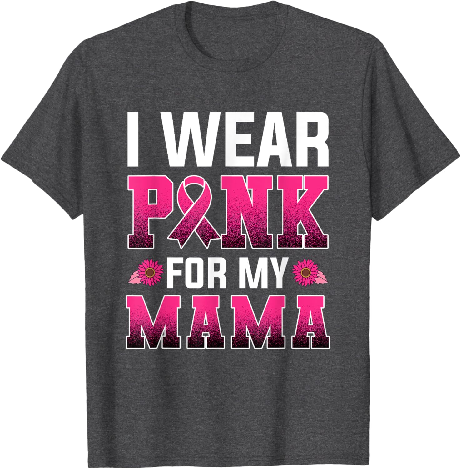 Breast Cancer Awareness Pink Ribbon T-Shirt for Women - Stylish Supportive Tee - 17