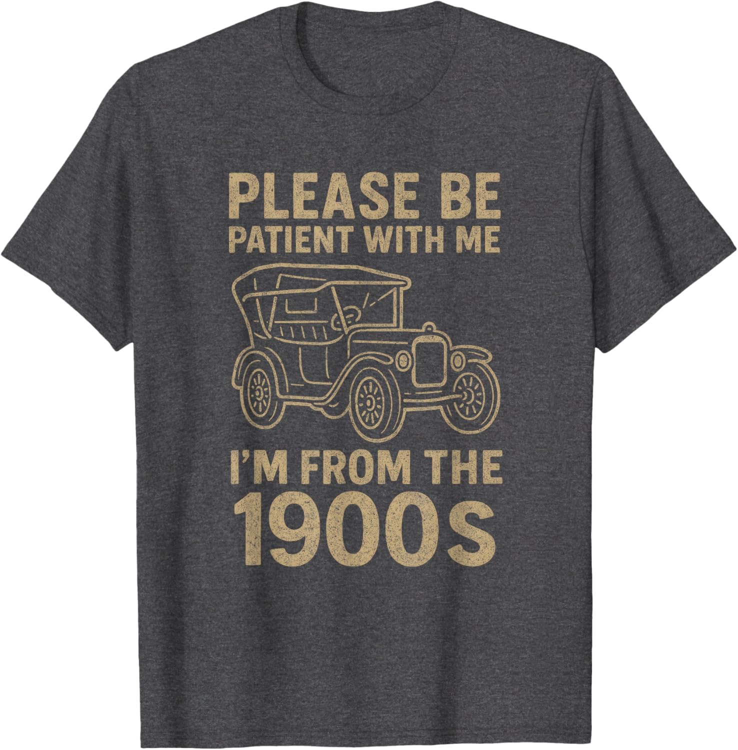 Funny I'm From 1900s Father's Day T-Shirt for Dad Men Women - 4