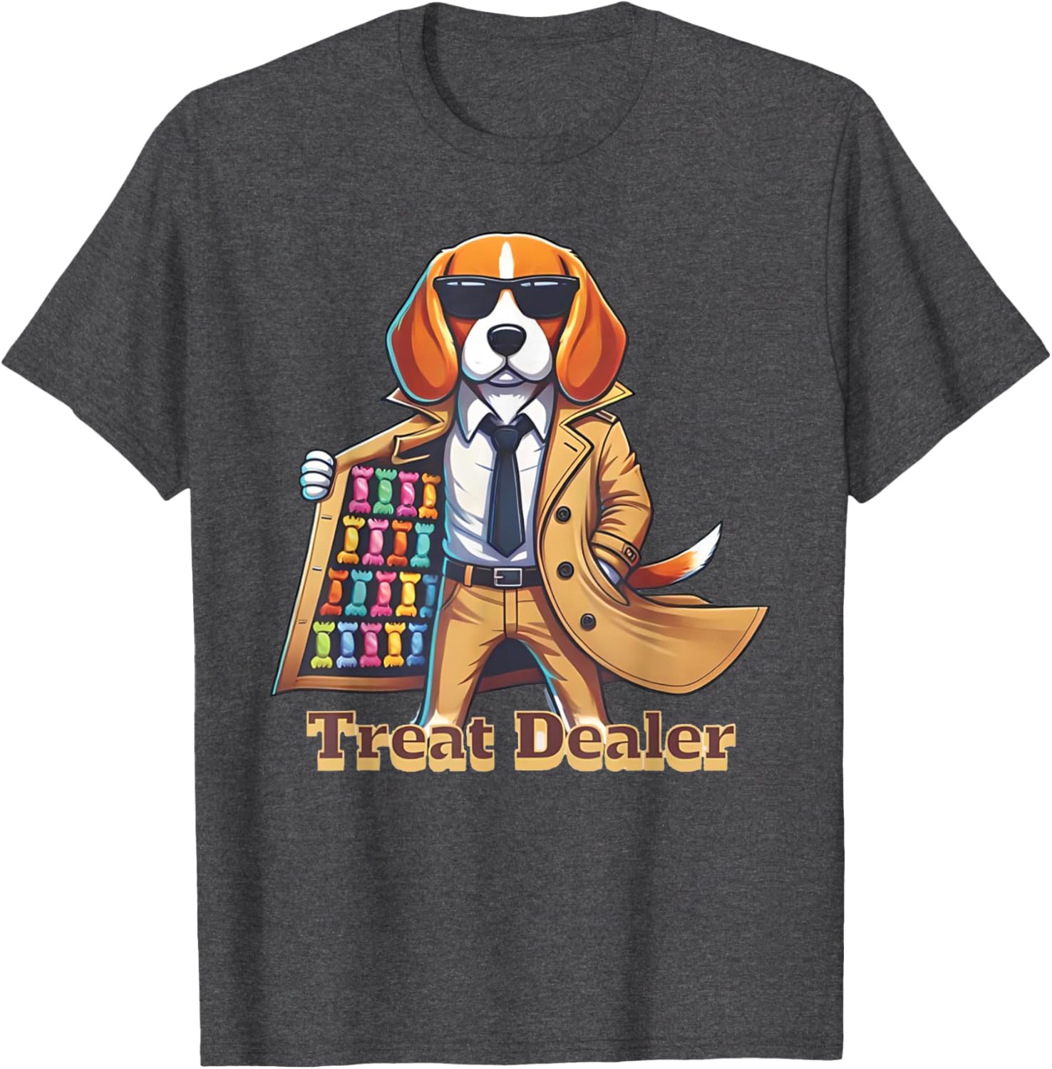 Funny Beagle Lover T-Shirt for Dog Treat Dealers - Perfect Gift for Dog Owners - 6