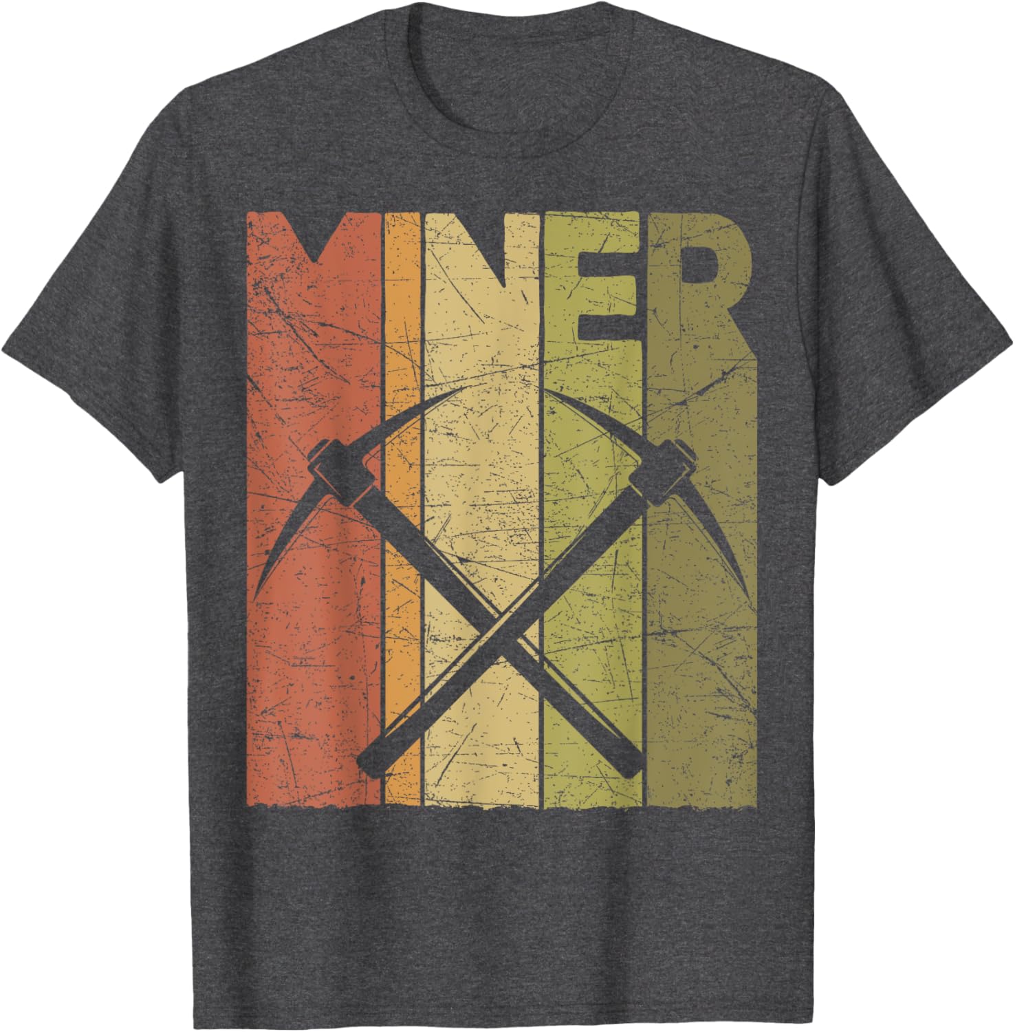 Vintage Coal Miner T-Shirt Retro Underground Mining Apparel for Fans - 5