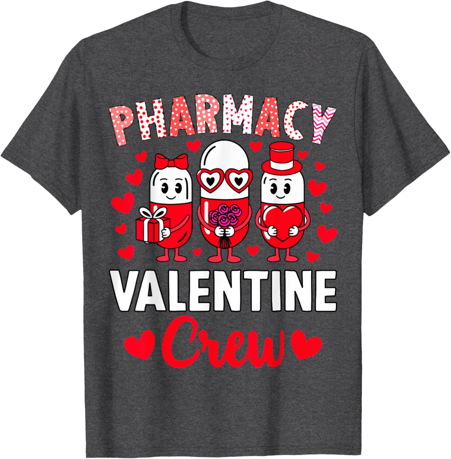 Valentine Pharmacy Tech T-Shirt Perfect Gift for Pharmacy Lovers - 2