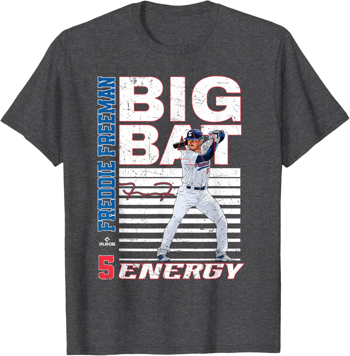 Big Bat Energy Freddie Freeman Los Angeles MLB T-Shirt for Fans - 2