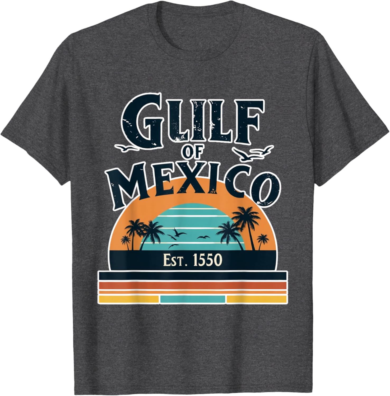 Gulf of Mexico T-Shirt for Beach Lovers - Stylish and Comfortable Wear - 17
