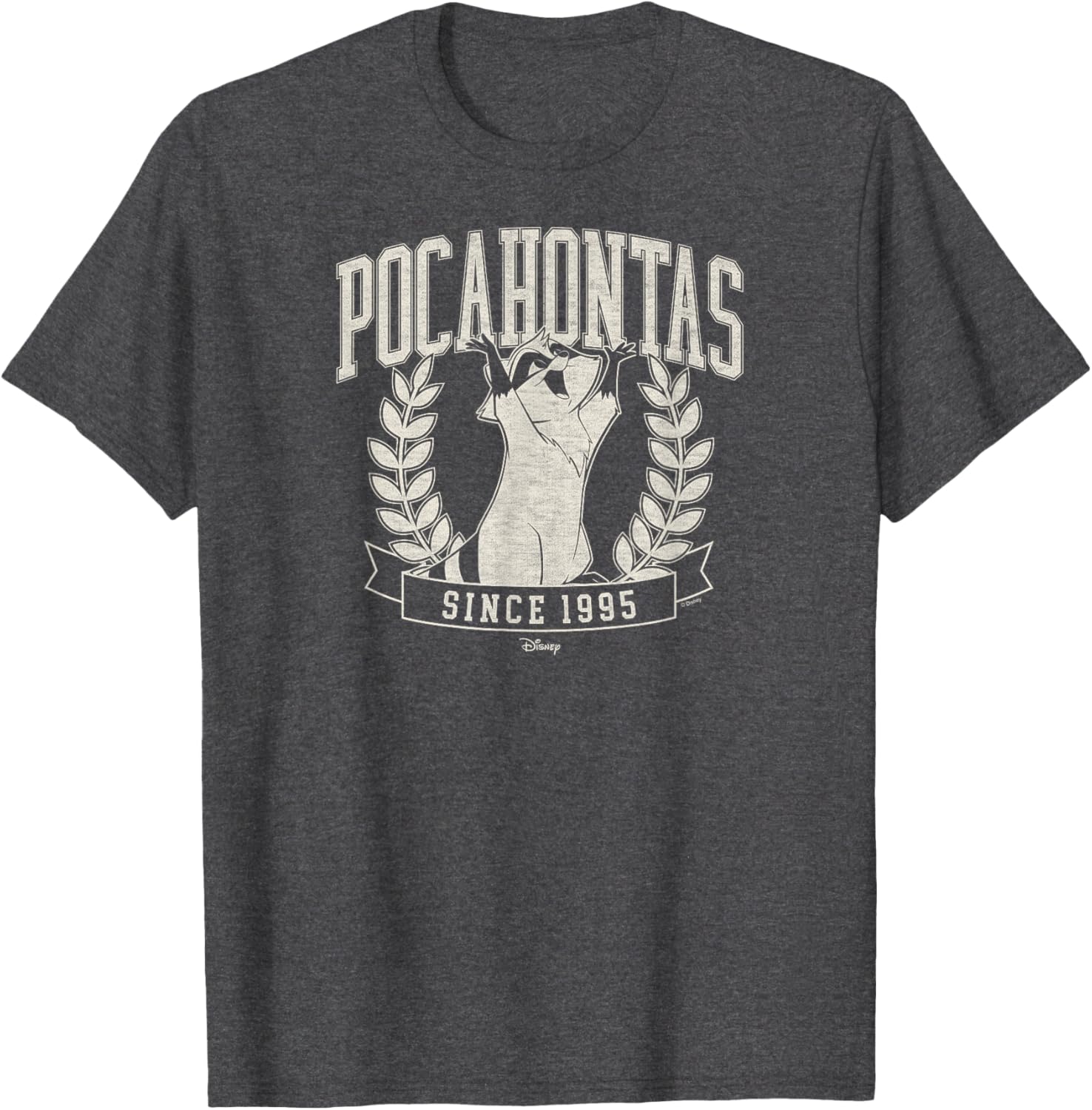 Disney Princess Pocahontas Collegiate T-Shirt for Stylish Fans - 4