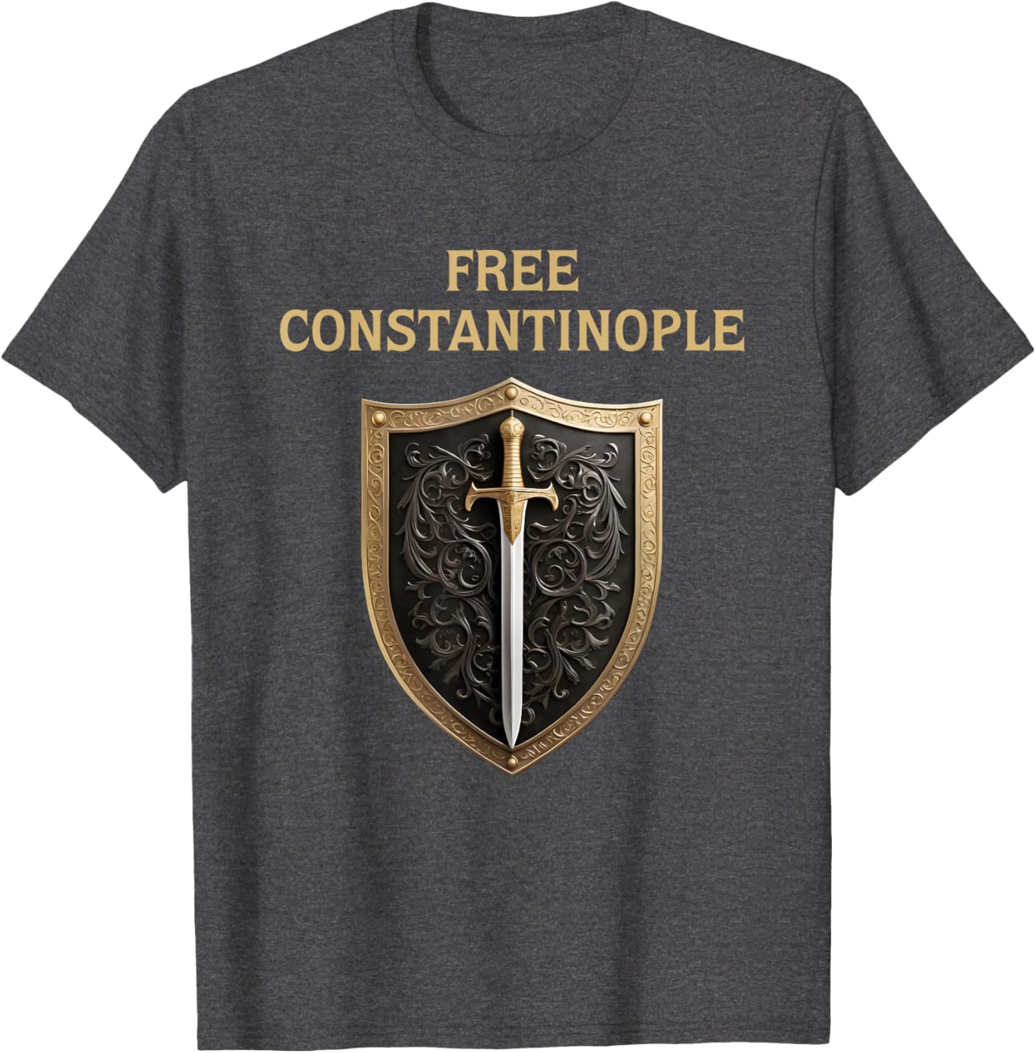 Free Constantinople T-Shirt Celebrating Eastern Roman History and Culture - 23