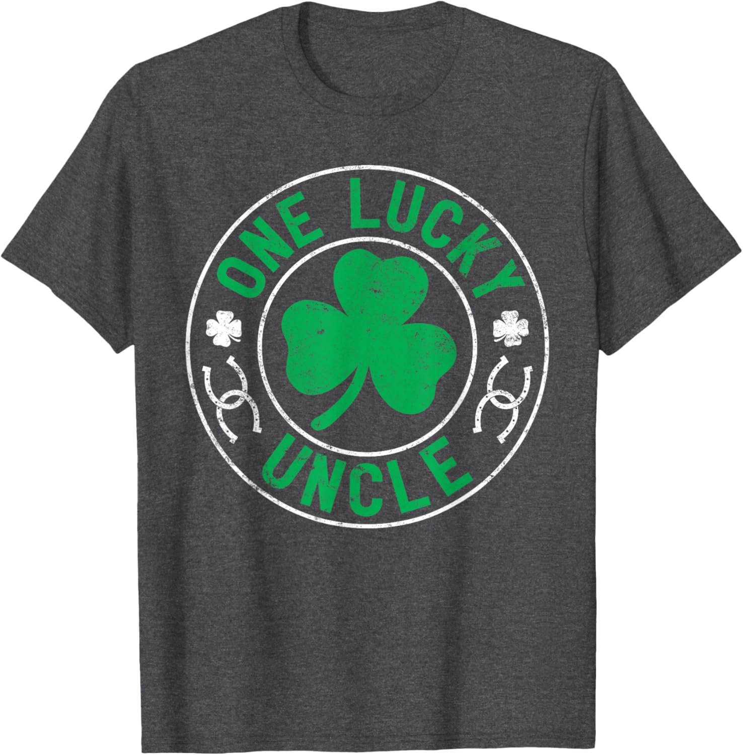 One Lucky Uncle St Patrick's Day Shamrock T-Shirt for Fun Celebrations - 16