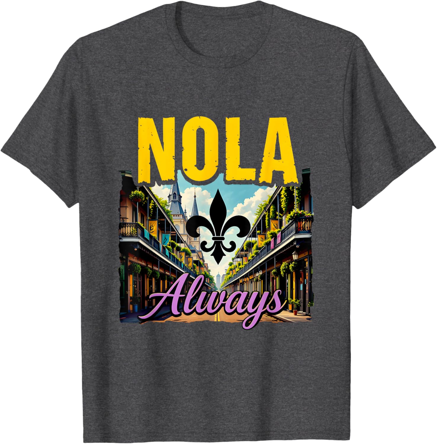 NOLA Never Forget New Orleans Support T-Shirt for Proud Locals - 23