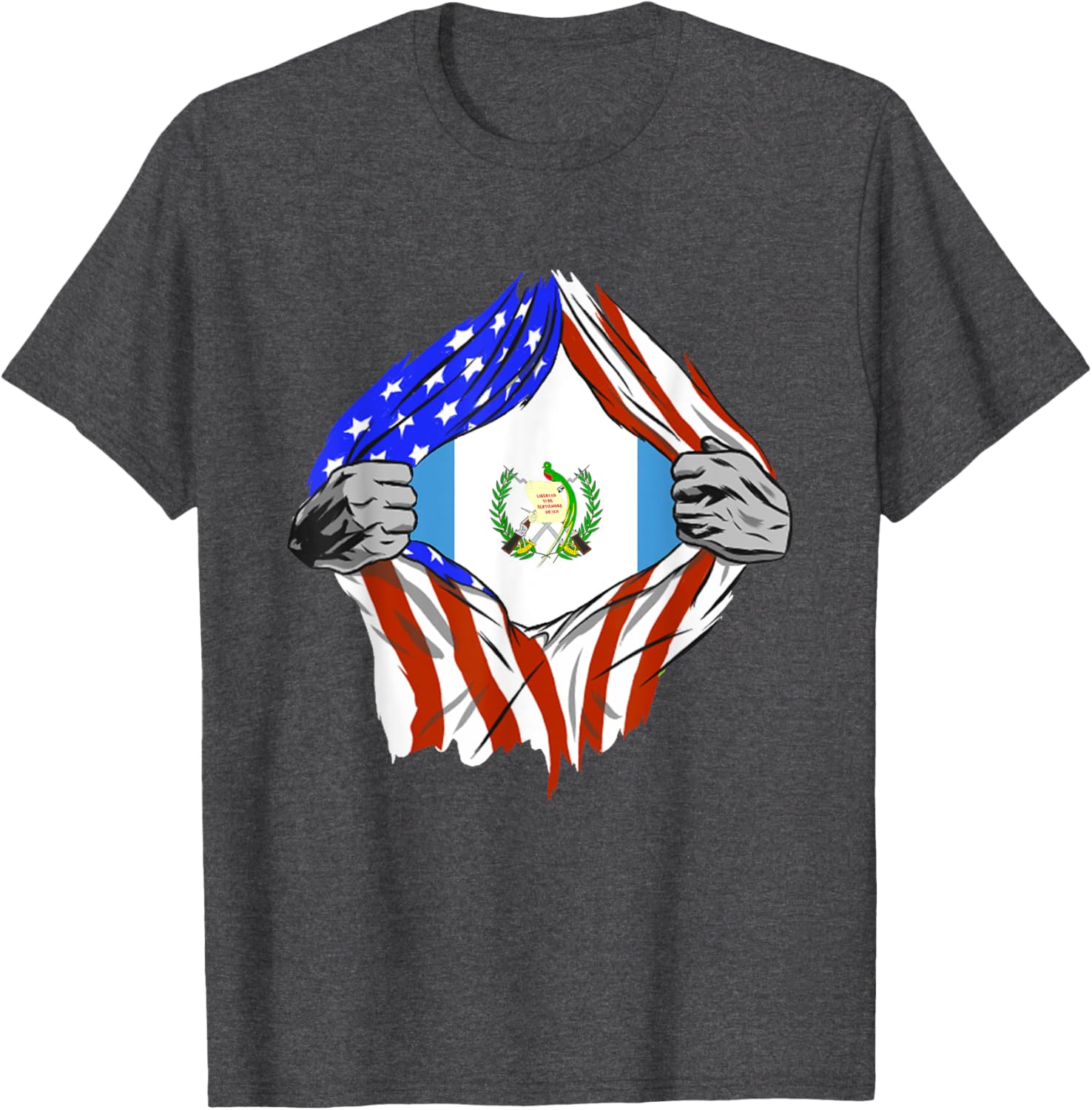 Guatemala Flag T-Shirt for Proud Patriots | Stylish American Apparel - 16