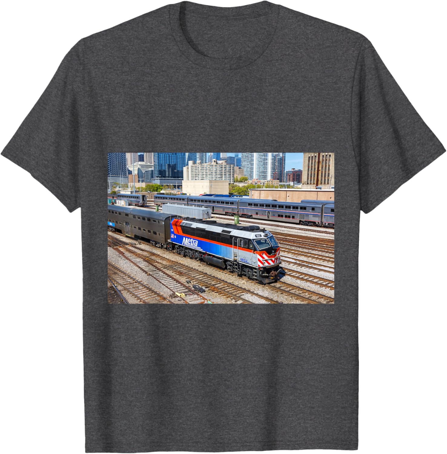 Metra 192 At Union Station T-Shirt Perfect for Commuters and Fans - 26