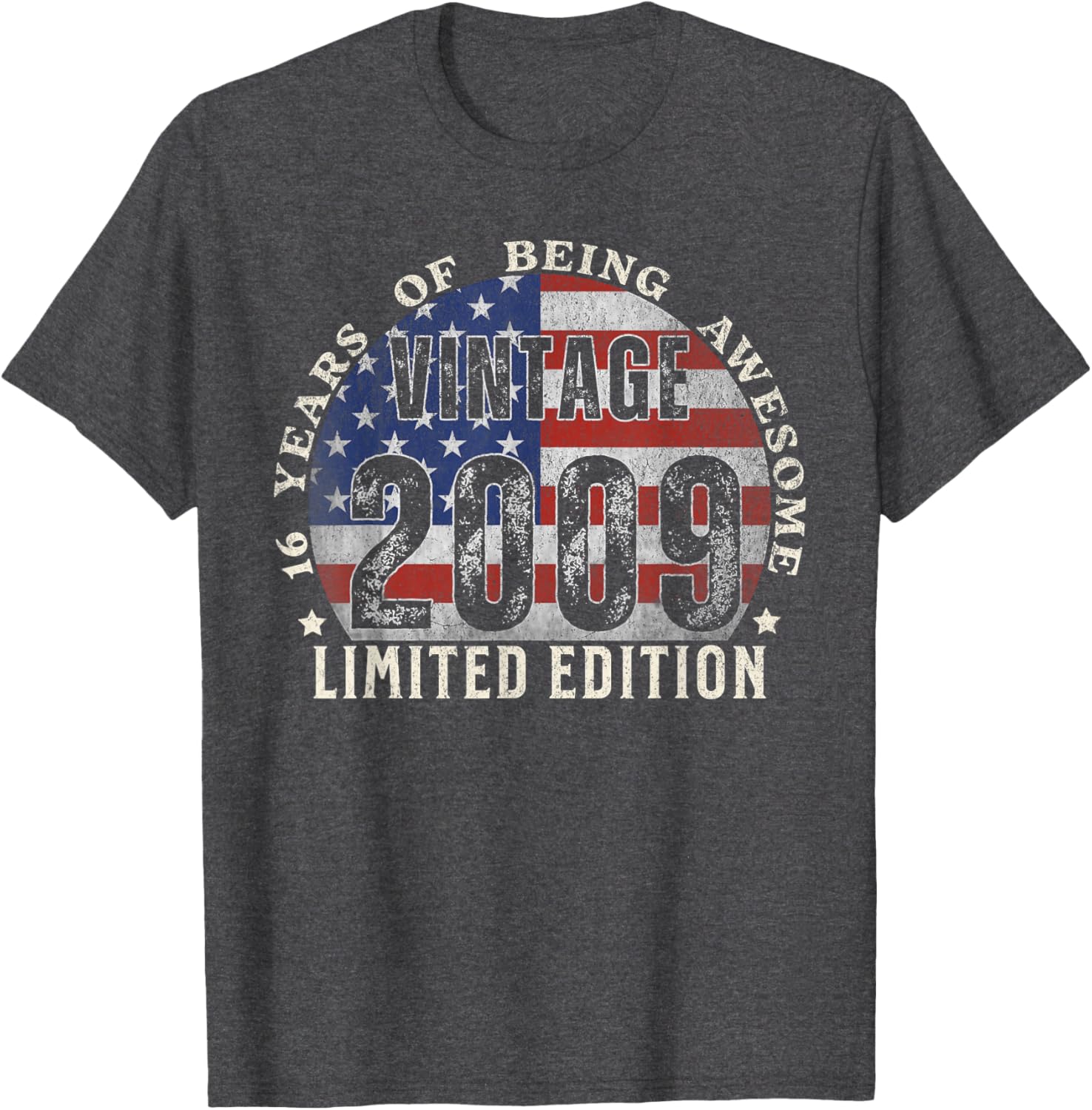 Vintage 2009 Limited Edition 16th Birthday T-Shirt for Unique Gifts - 15