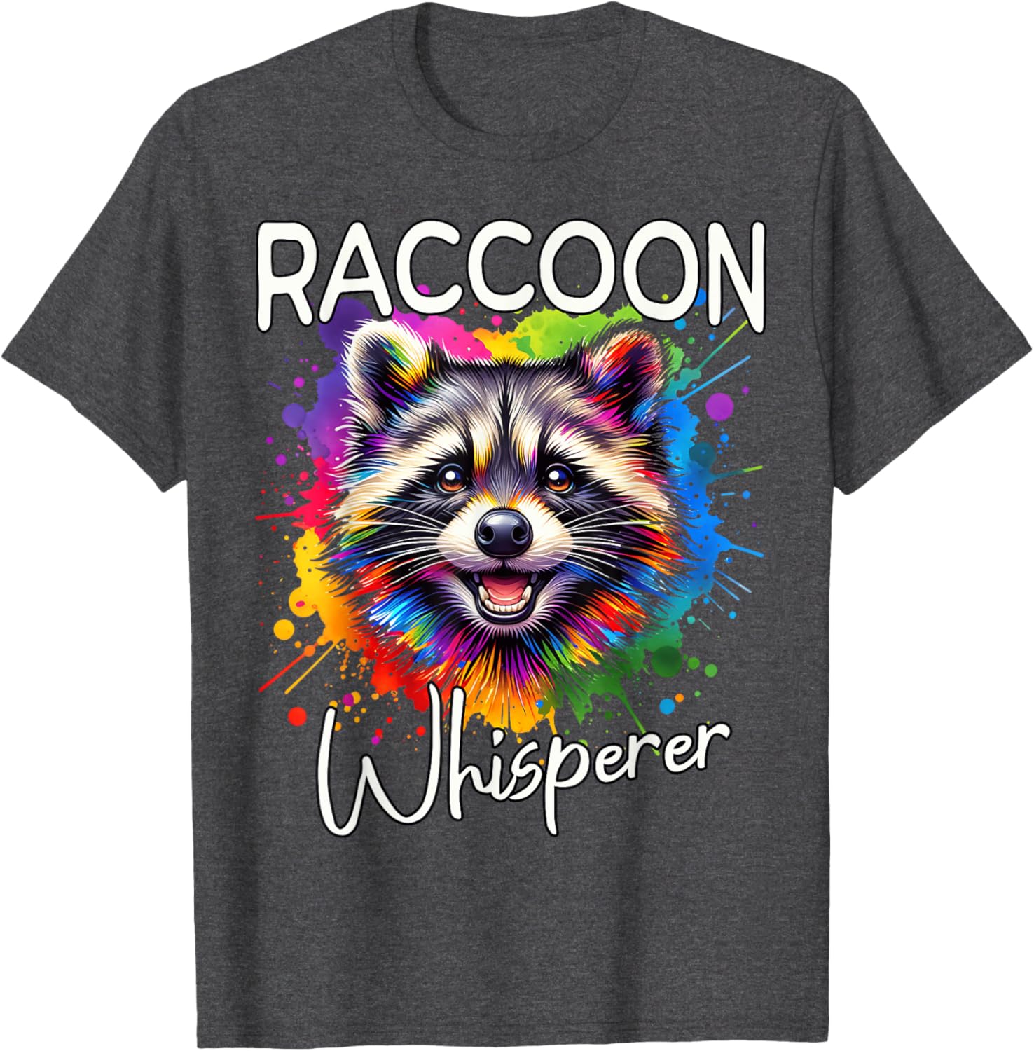 Cute North American Raccoon Whisperer T-Shirt for Animal Lovers - 22