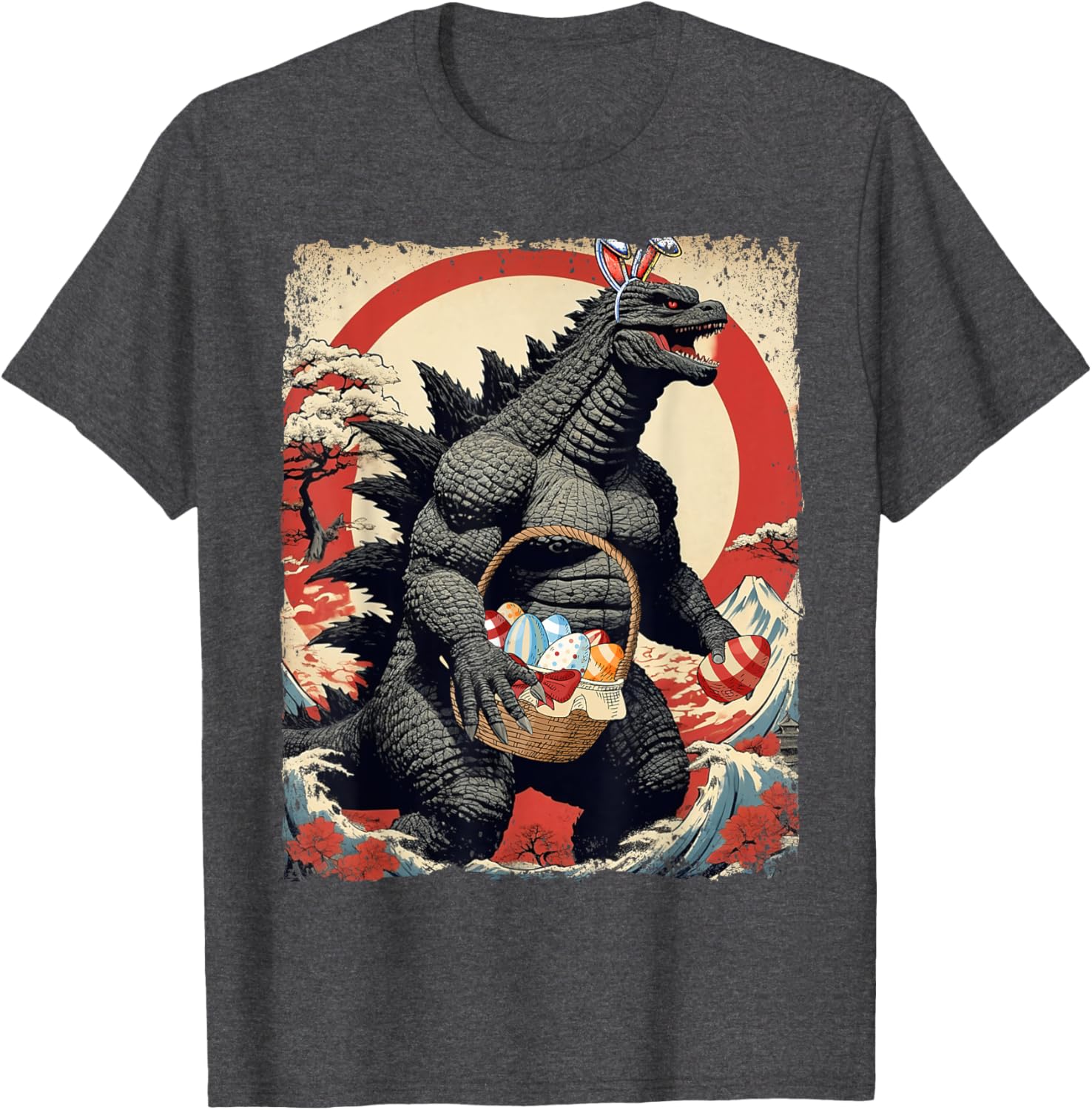 Kaiju Easter Vintage Shirt for Kids featuring Monster Eggs T-Shirt - 27
