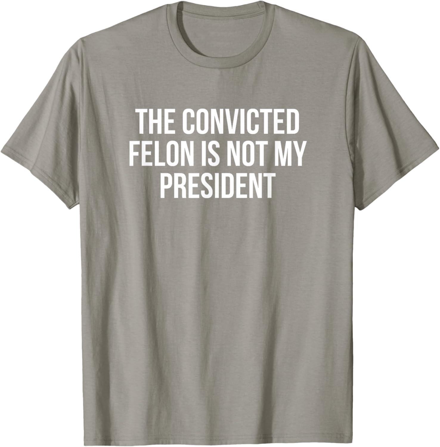 Funny Convicted Felon T-Shirt Statement Shirt for Protest Enthusiasts - 17