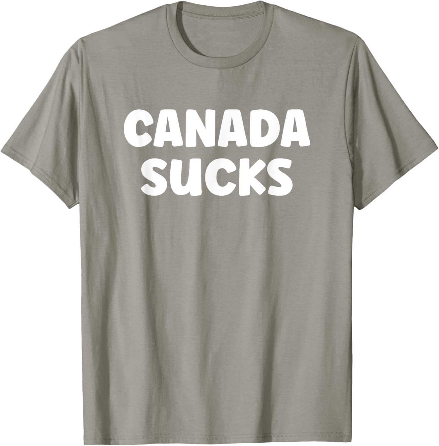 Funny USA Humor T-Shirt - Hilarious Canada Sucks Graphic Tee for Fun - 19