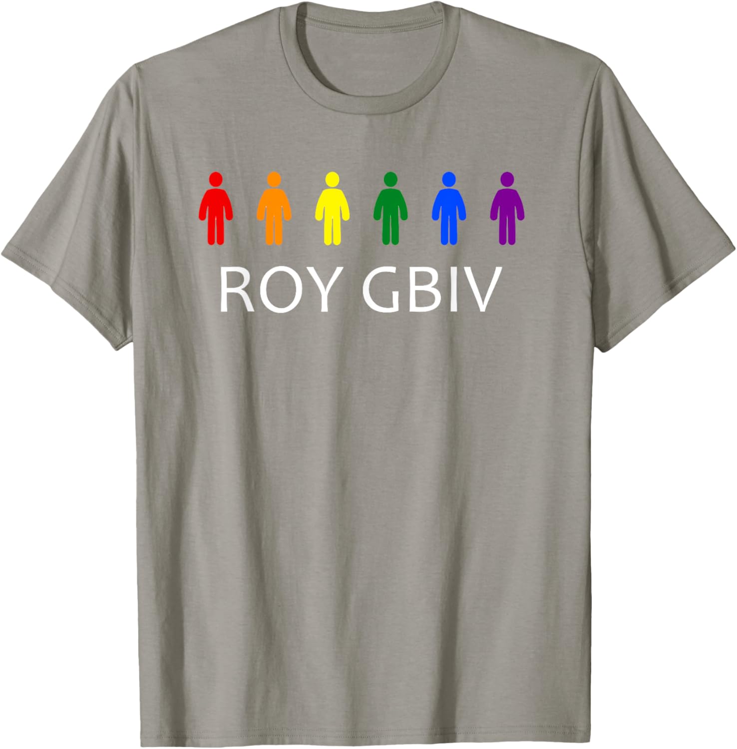 Roy Gbiv Color Spectrum T-Shirt for Vibrant Fashion Lovers - 27