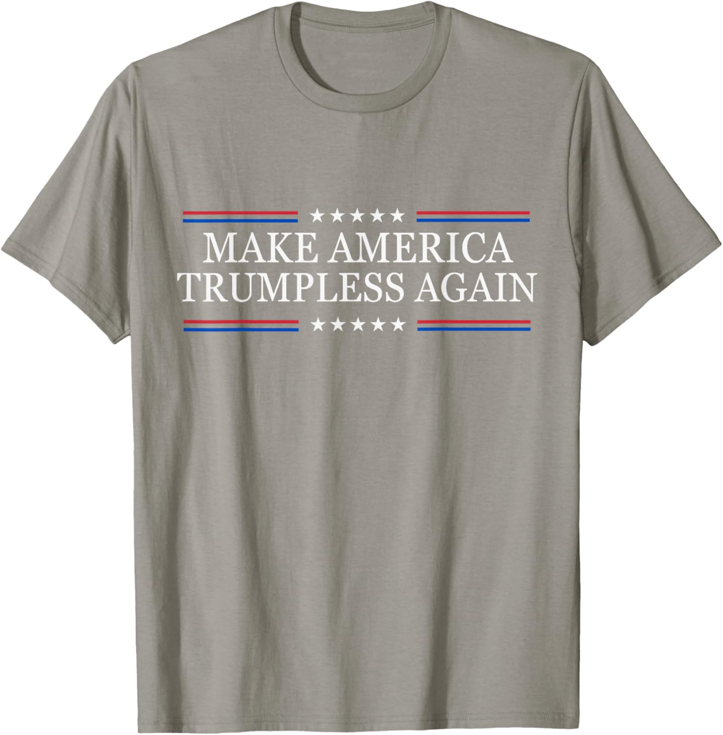 Funny Anti-Trump T-Shirt Make America Trumpless Again for Activists - 9