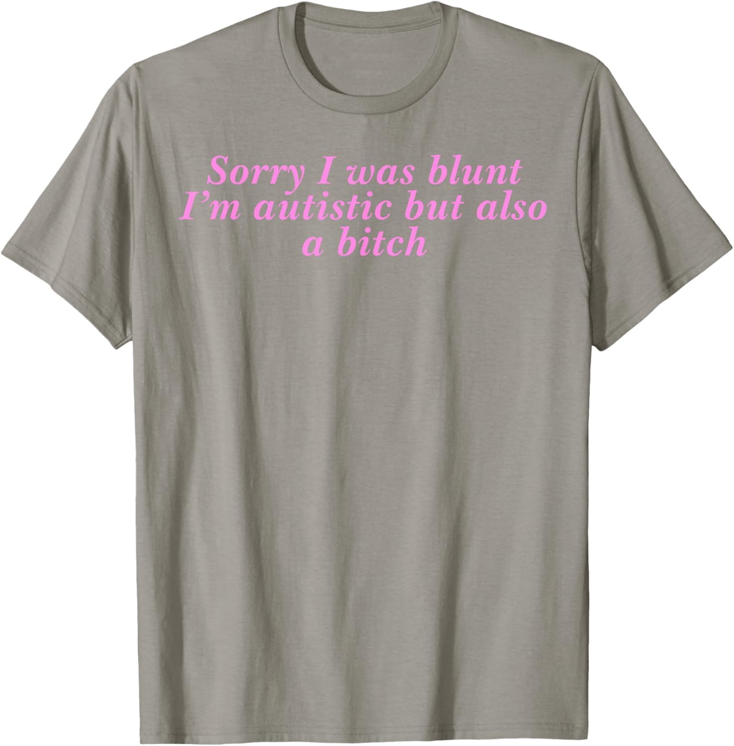 Funny Autism Pride T-Shirt Sorry I Was Blunt But Also A Bitch - 3