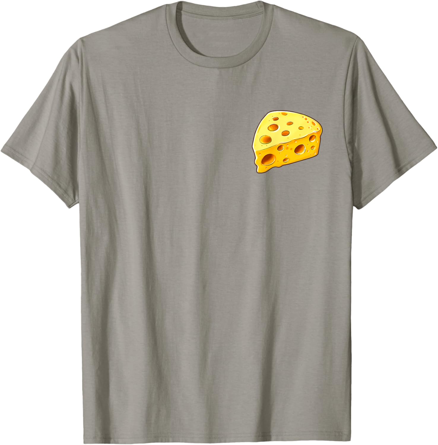 Funny Cheese Lover Minimalist T-Shirt for Cheesy Enthusiasts - 2