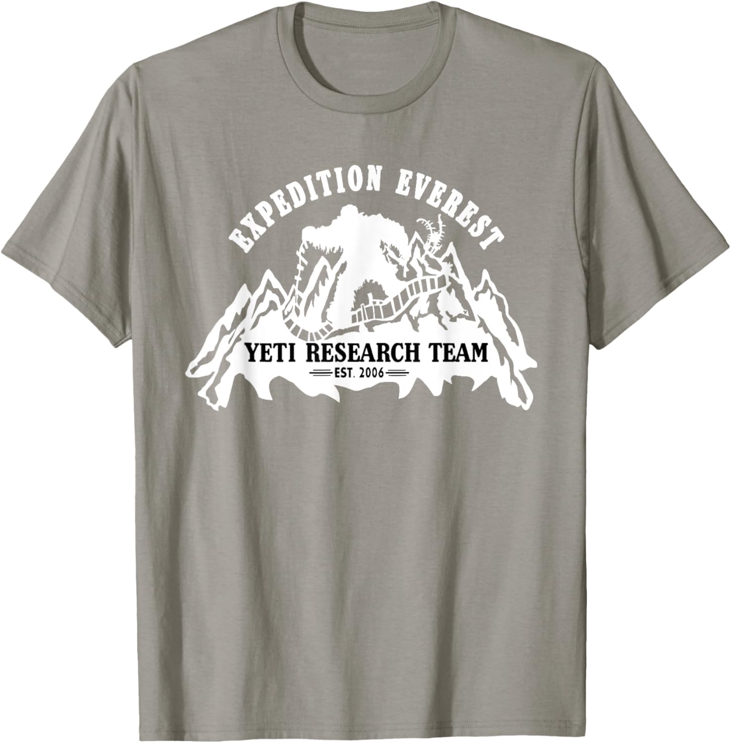 Mountain Lovers Expedition Everest Animal Theme Park Trip T-Shirt - 1