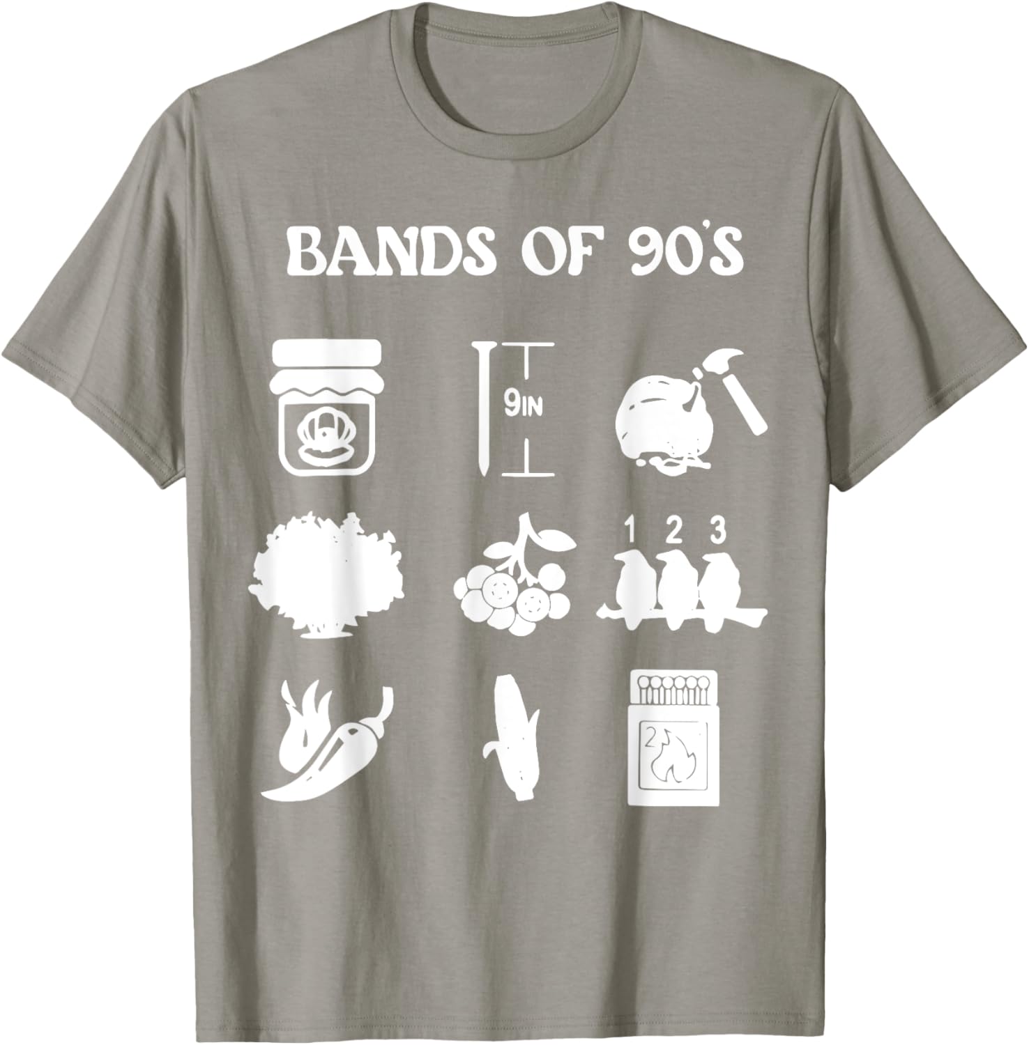 Retro 1990s Bands T-Shirt for 90s Music Lovers - Stylish Vintage Apparel - 7