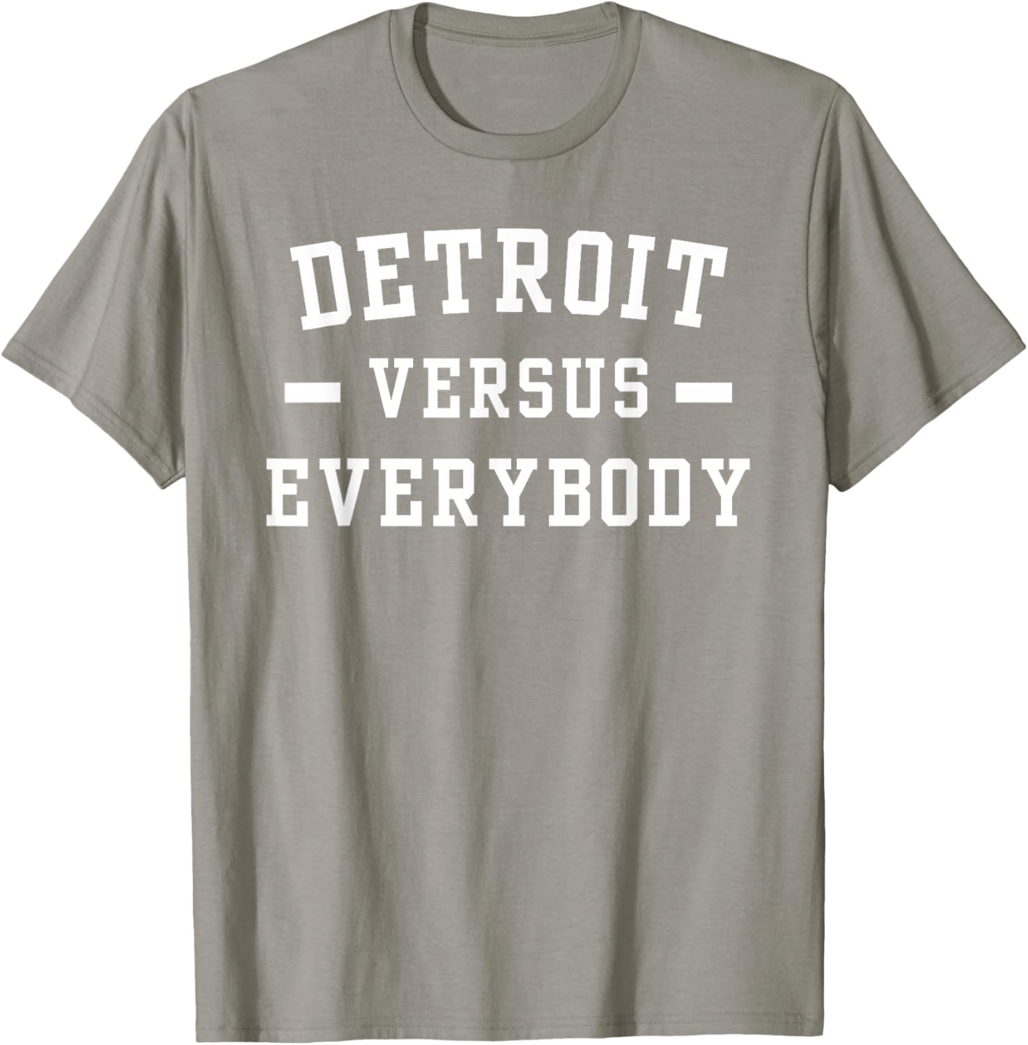 Detroit Versus Everybody Graphic Tee - Stylish Casual Wear for Fans - 10
