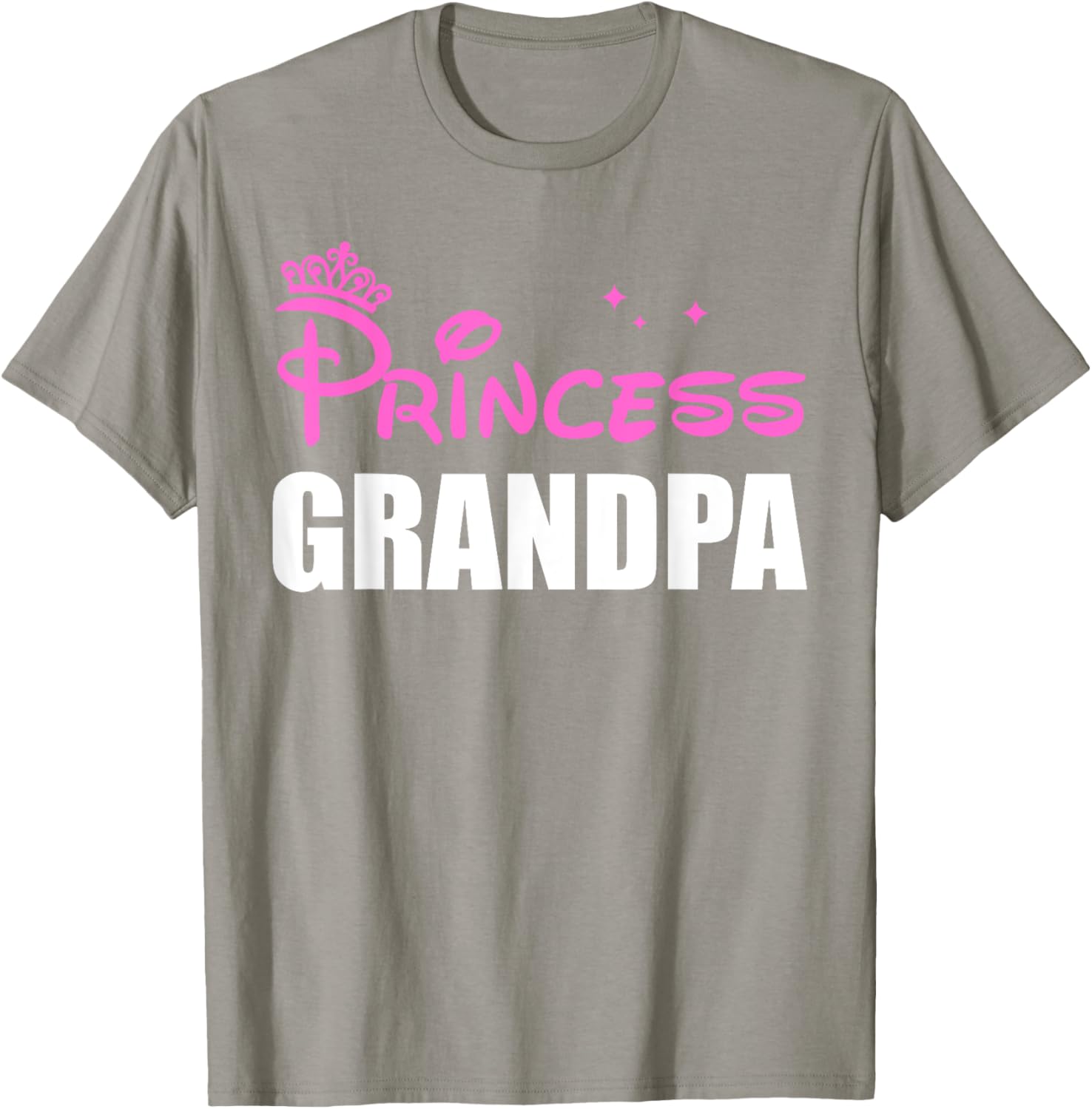 Granddaughter Princess Grandpa T-Shirt for Father's Day Gift - 6