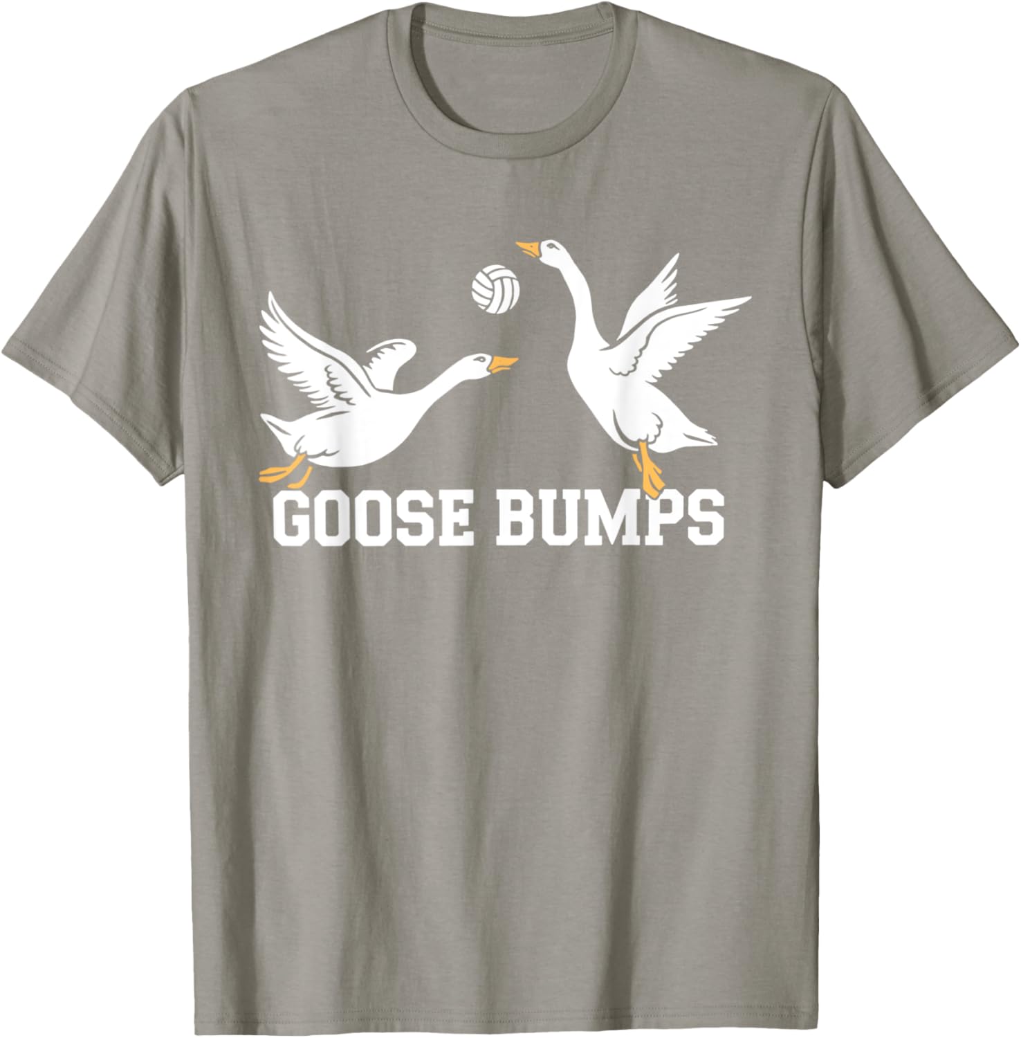 Goose Bumps Volleyball Spike T-Shirt for Sports Lovers and Athletes - 27