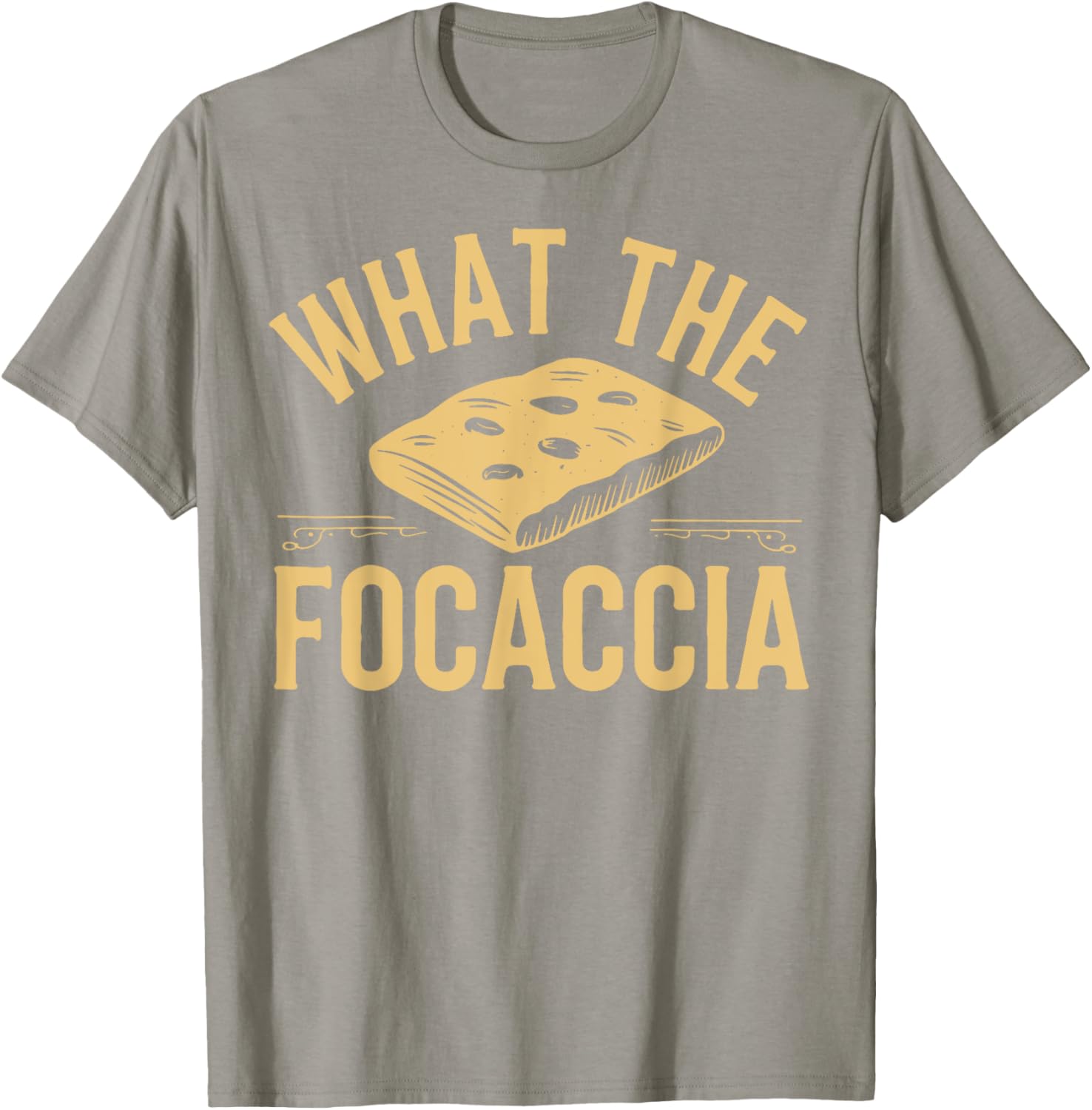 Funny Focaccia Lover T-Shirt for Italian Food Fans and Bakers - 1