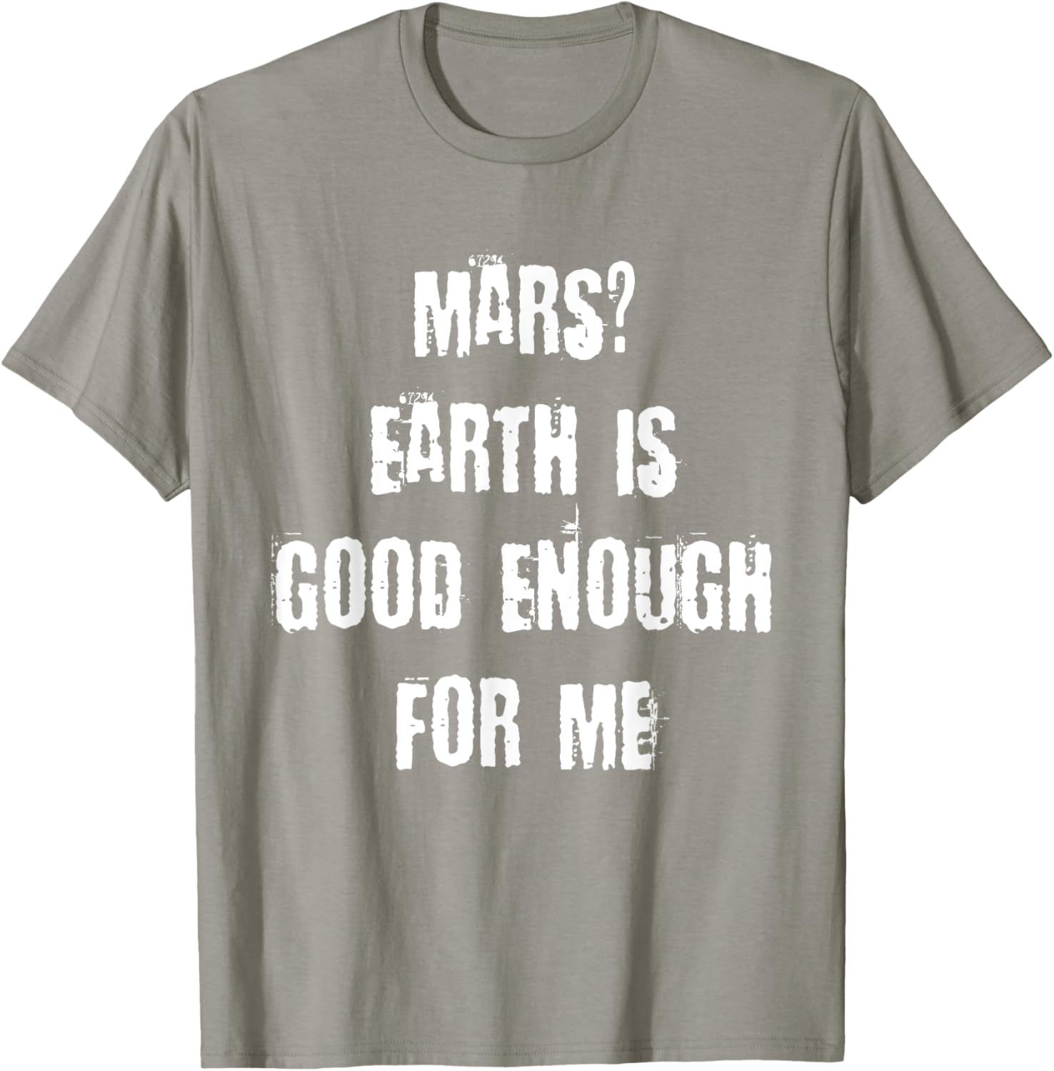 Funny Mars Earth T-Shirt for Space Lovers - Unique Casual Wear - 15