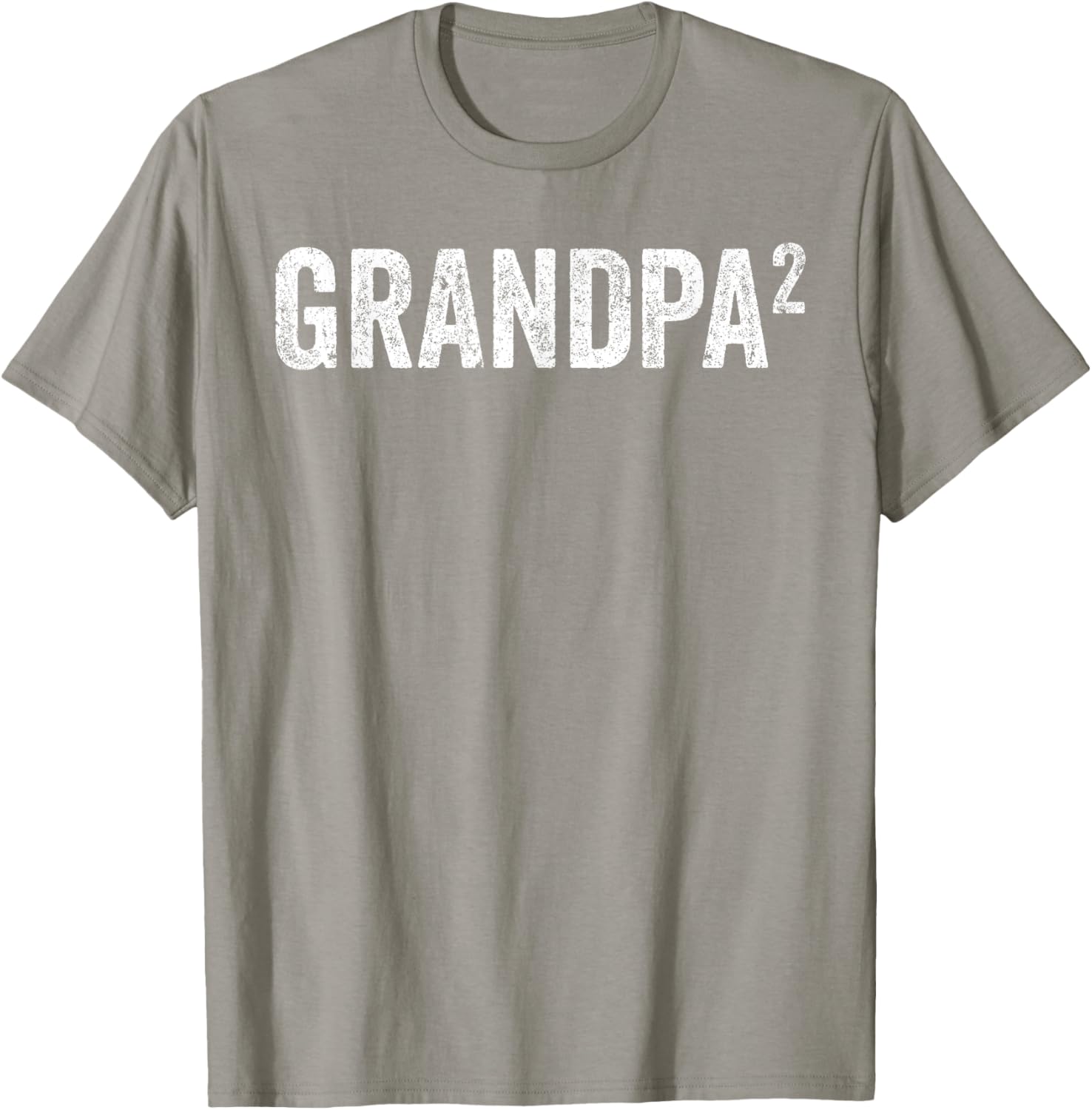 Cute Grandpa of Two Grandkids T-Shirt for Father's Day Gift - 4