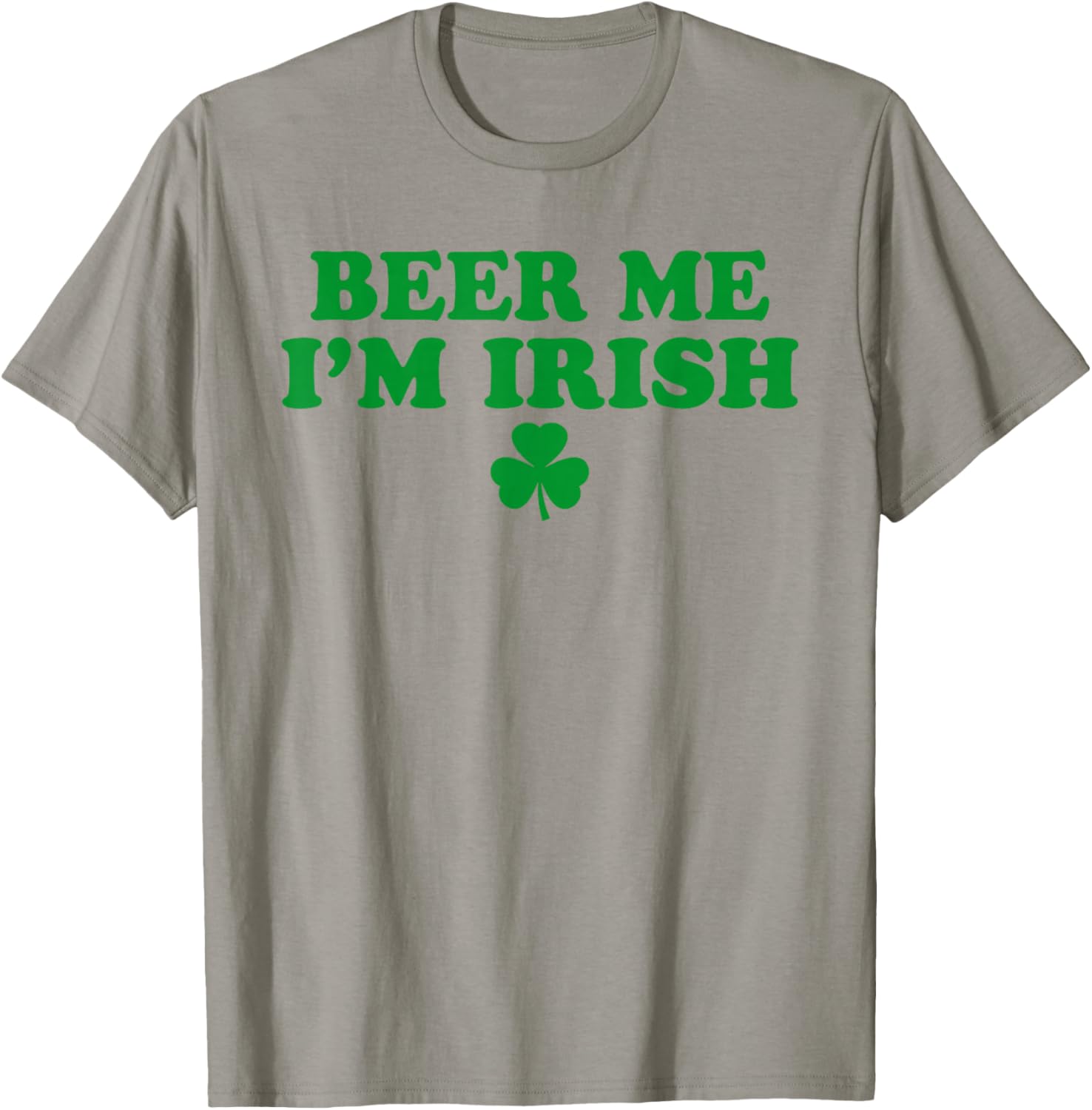 Funny Irish Shamrock Beer Me T-Shirt for St Patricks Day Celebration - 14
