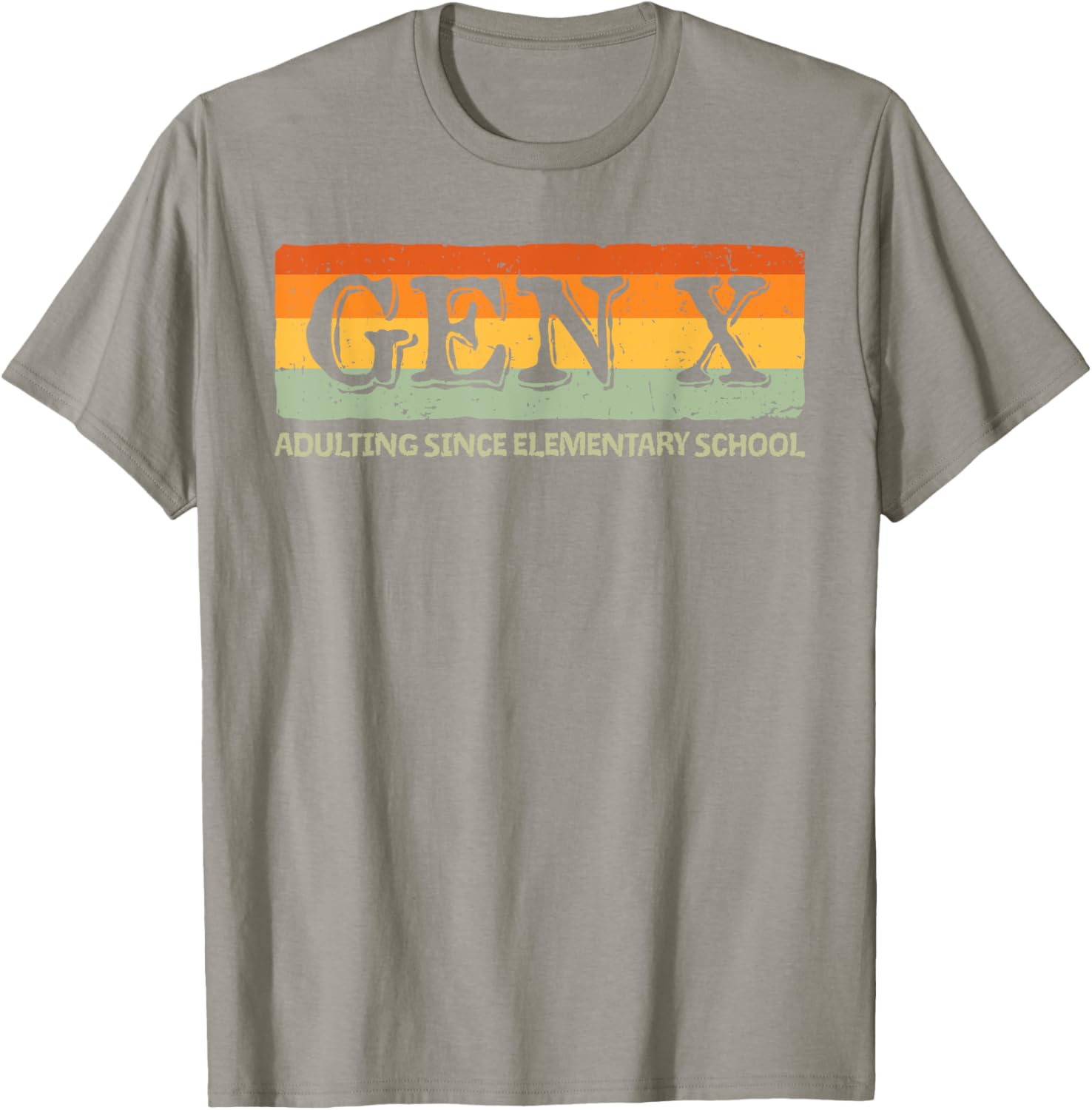 Gen X Adulting Since Elementary School T-Shirt for Nostalgic Style - 13