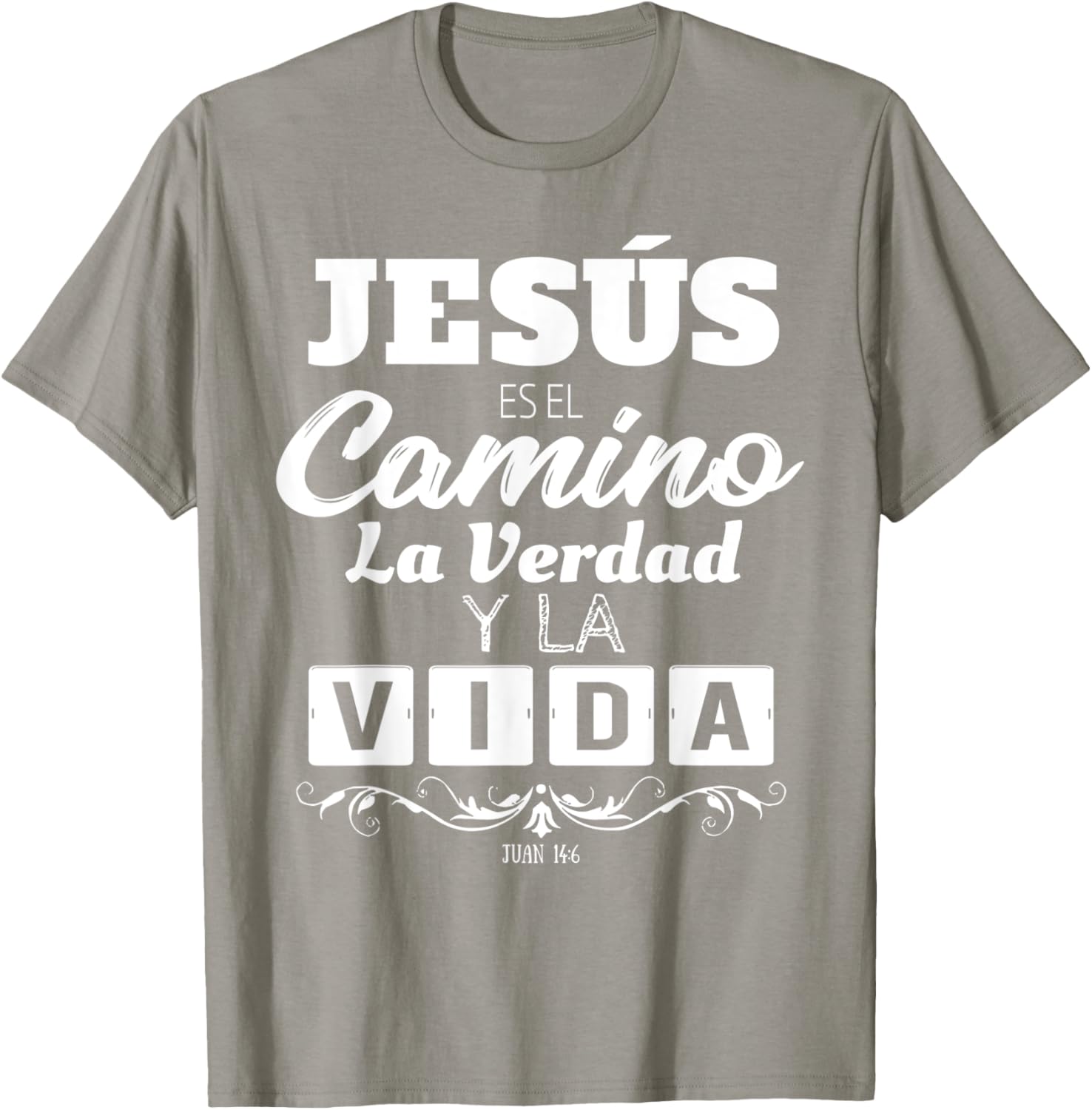 Jesus Is The Way Truth Life Christian Quotes T-Shirt for Believers - 16