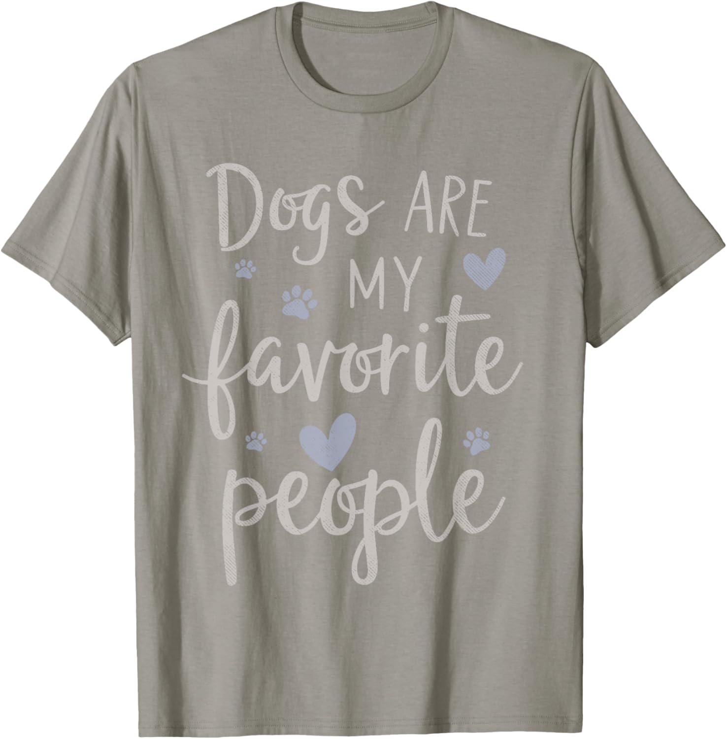 Funny Dogs Are My Favorite People T-Shirt for Dog Lovers of All Ages - 5
