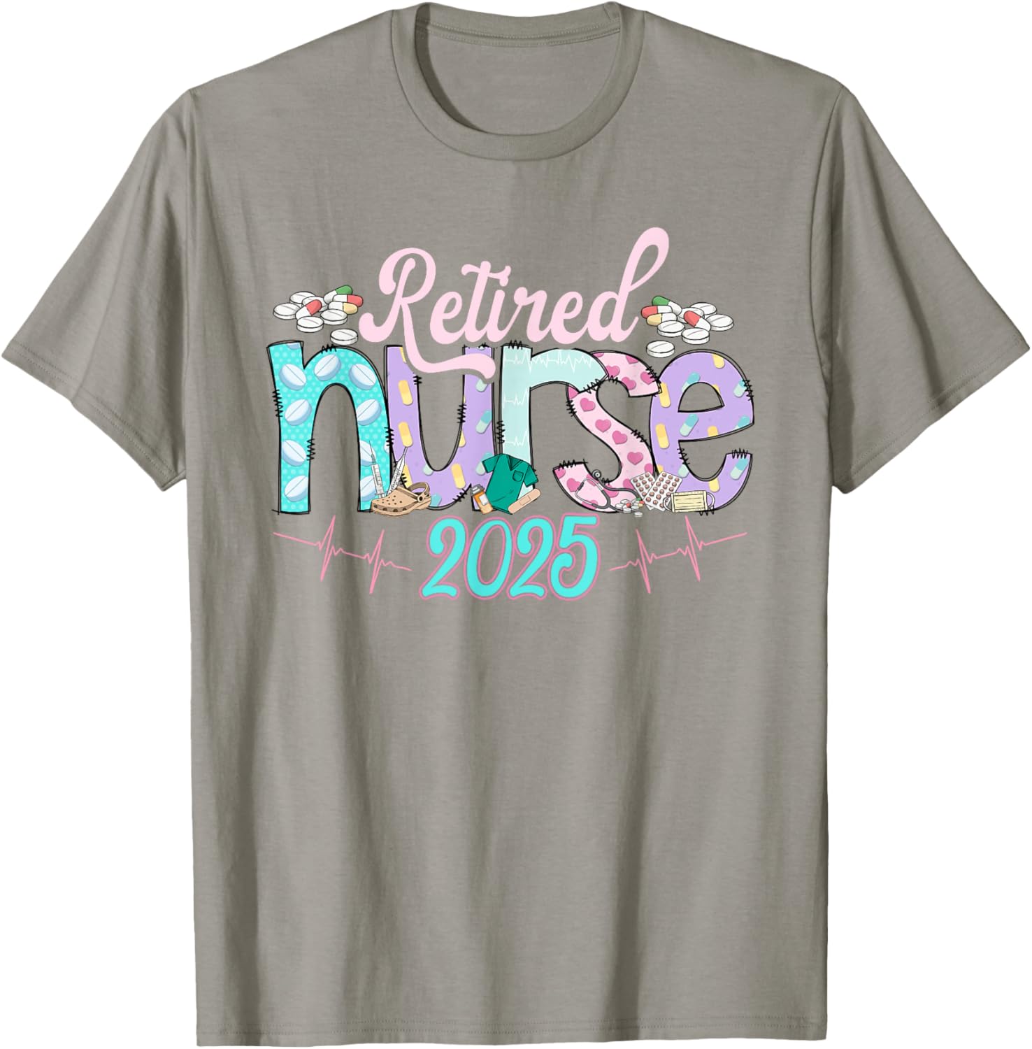 Tie Dye Retired Nurse T-Shirt 2025 Perfect Gift for Nurses - 6
