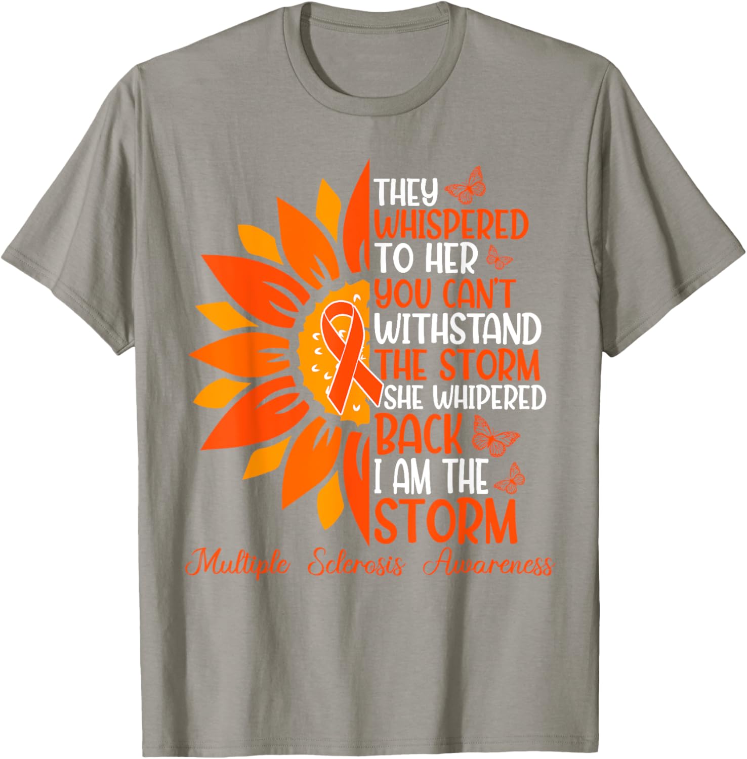 Inspiring MS Awareness T-Shirt for Motivation and Support - 16