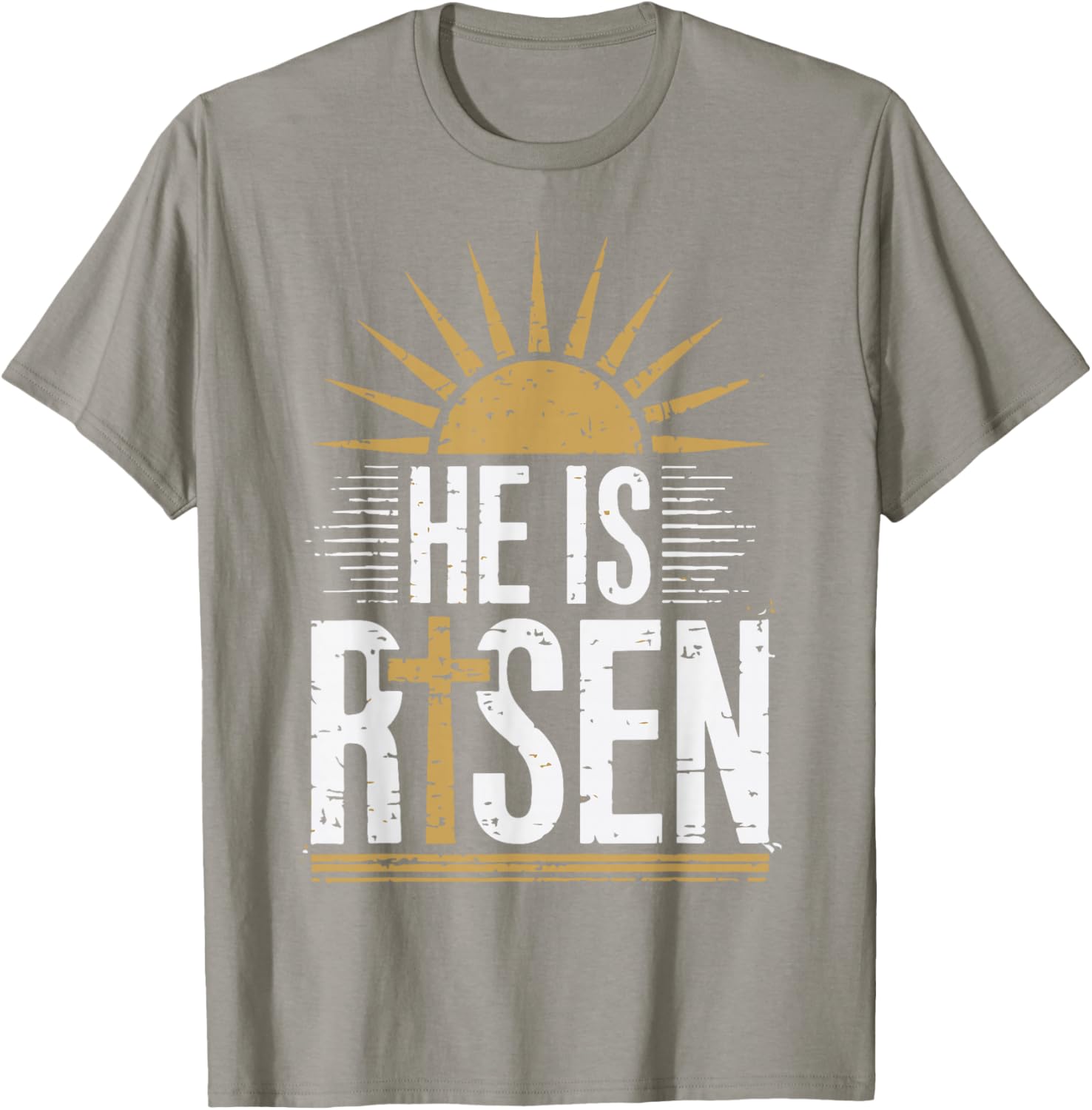 He Is Risen Funny Easter T-Shirt for Men, Women, and Toddlers - 5