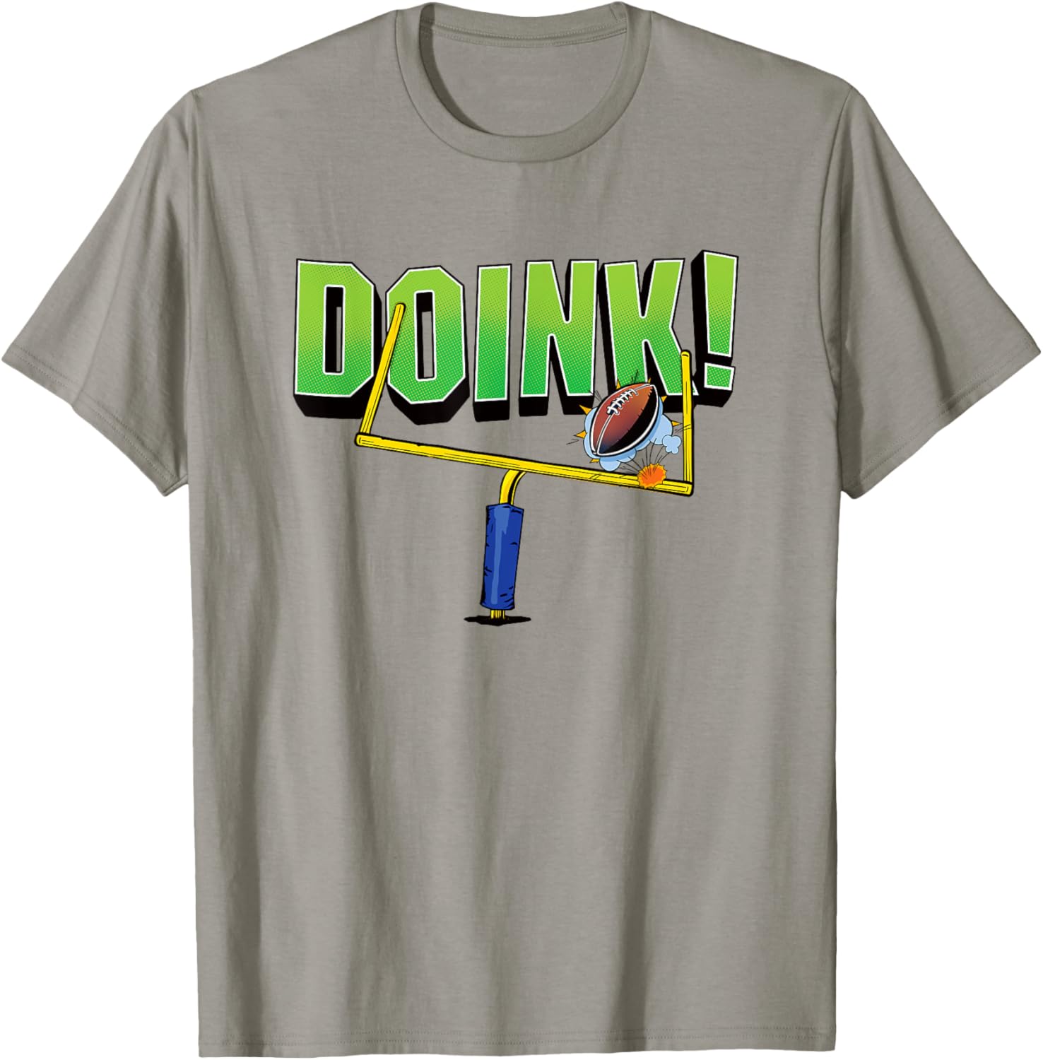 Funny Football Kicker T-Shirt for Fans Who Missed the Field Goal Posts - 18
