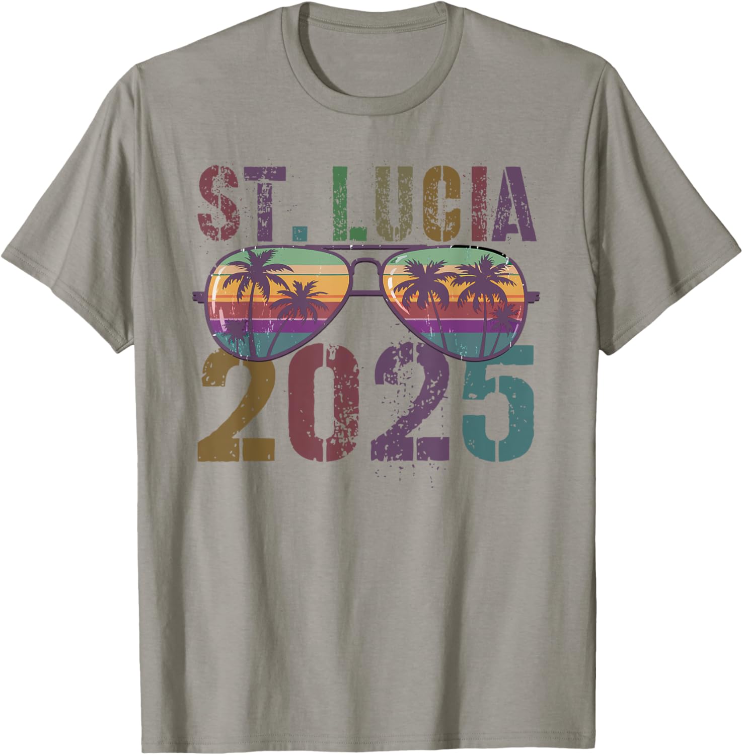 Kids St Lucia 2025 Cruise Vacation Matching Family Mom T-Shirt - 2