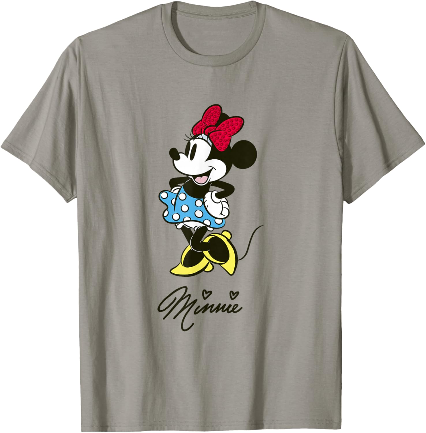 Disney Mickey and Friends Minnie Mouse Happy Expressions T-Shirt for Fans - 3