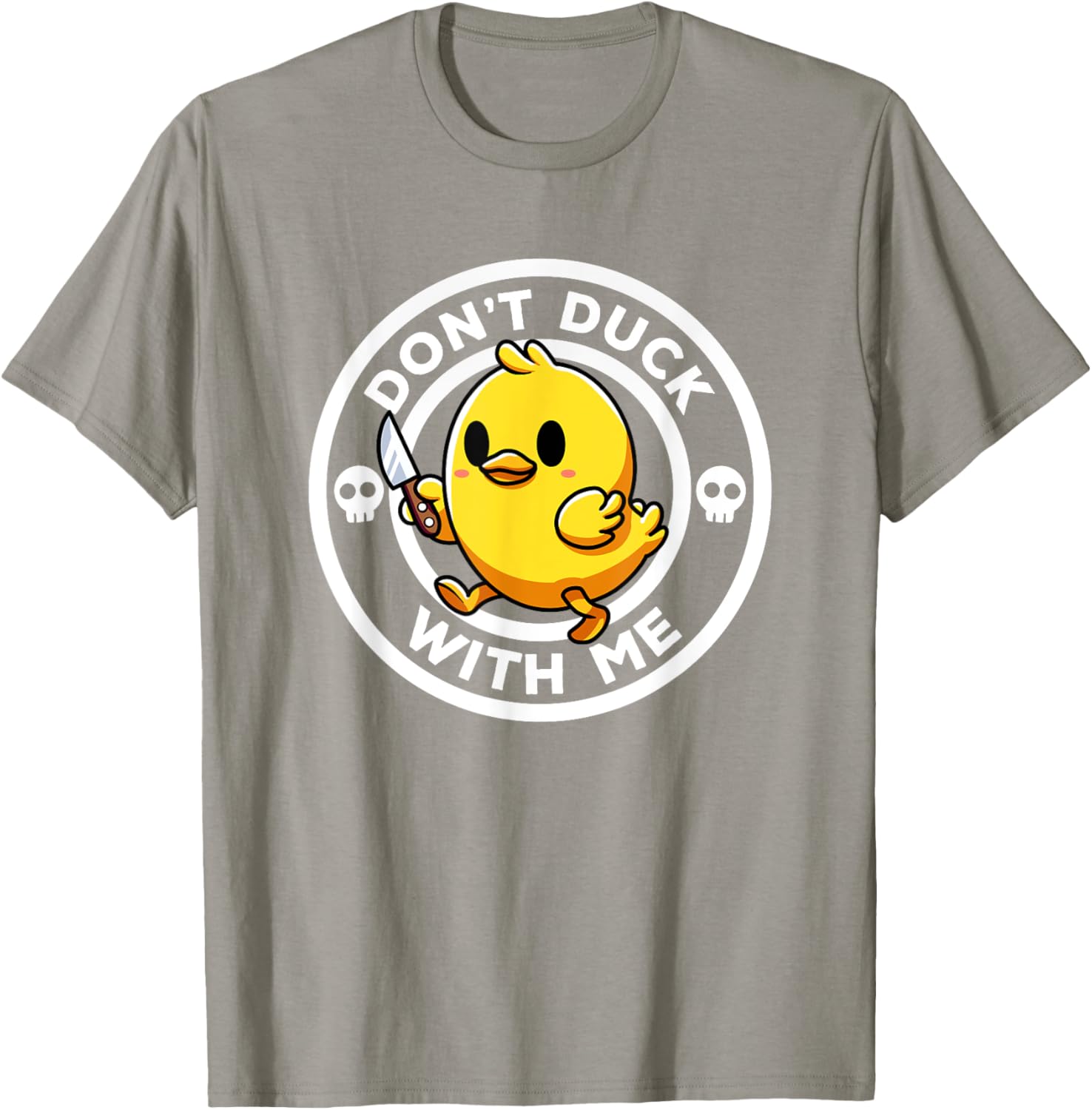 Funny Rubber Duck T-Shirt for Duck Lovers - Don't Duck With Me Design - 4