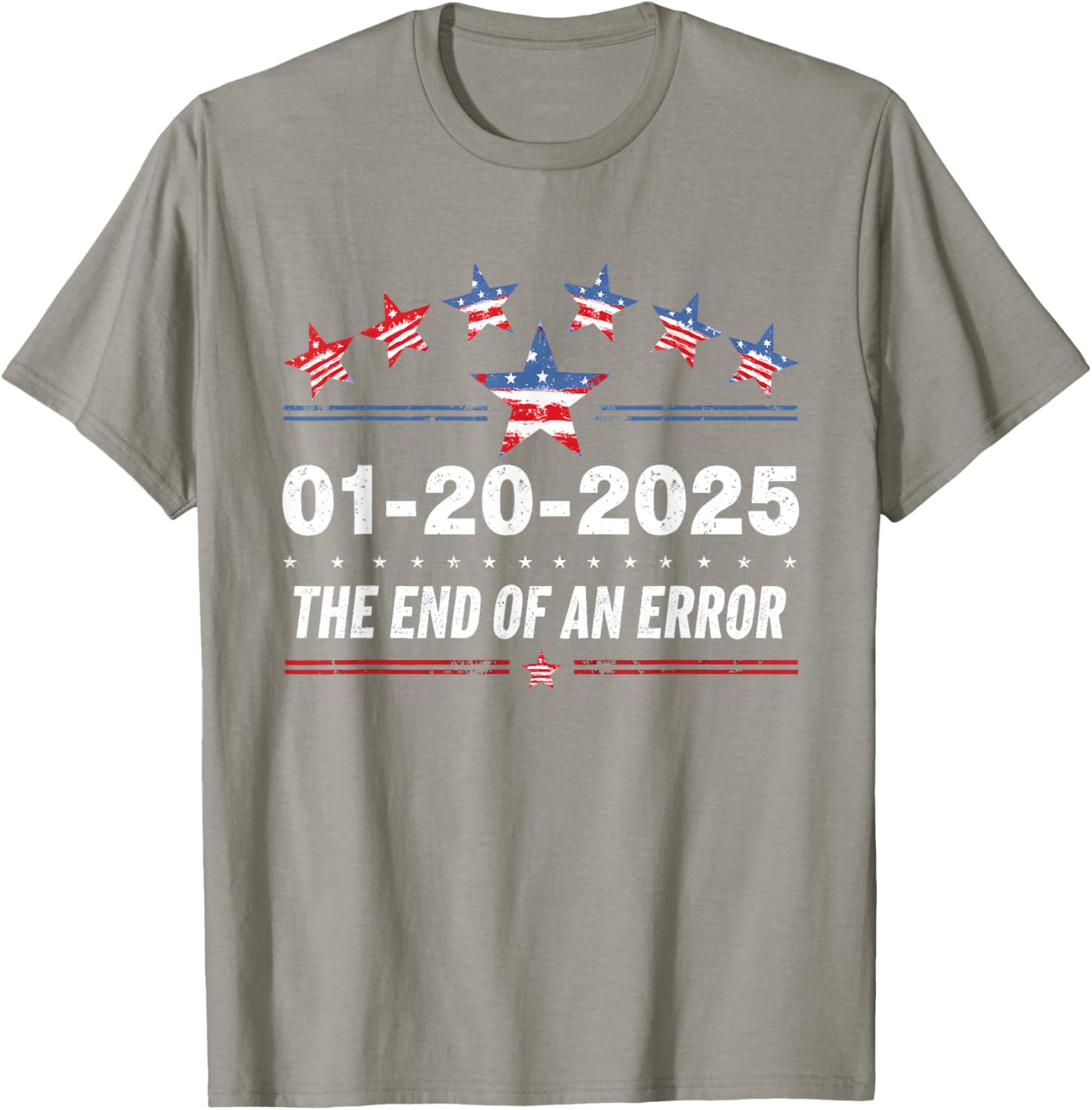 Patriotic Change 2025 Graphic Tee for Adults - Classic Fit, Crew Neck - 17
