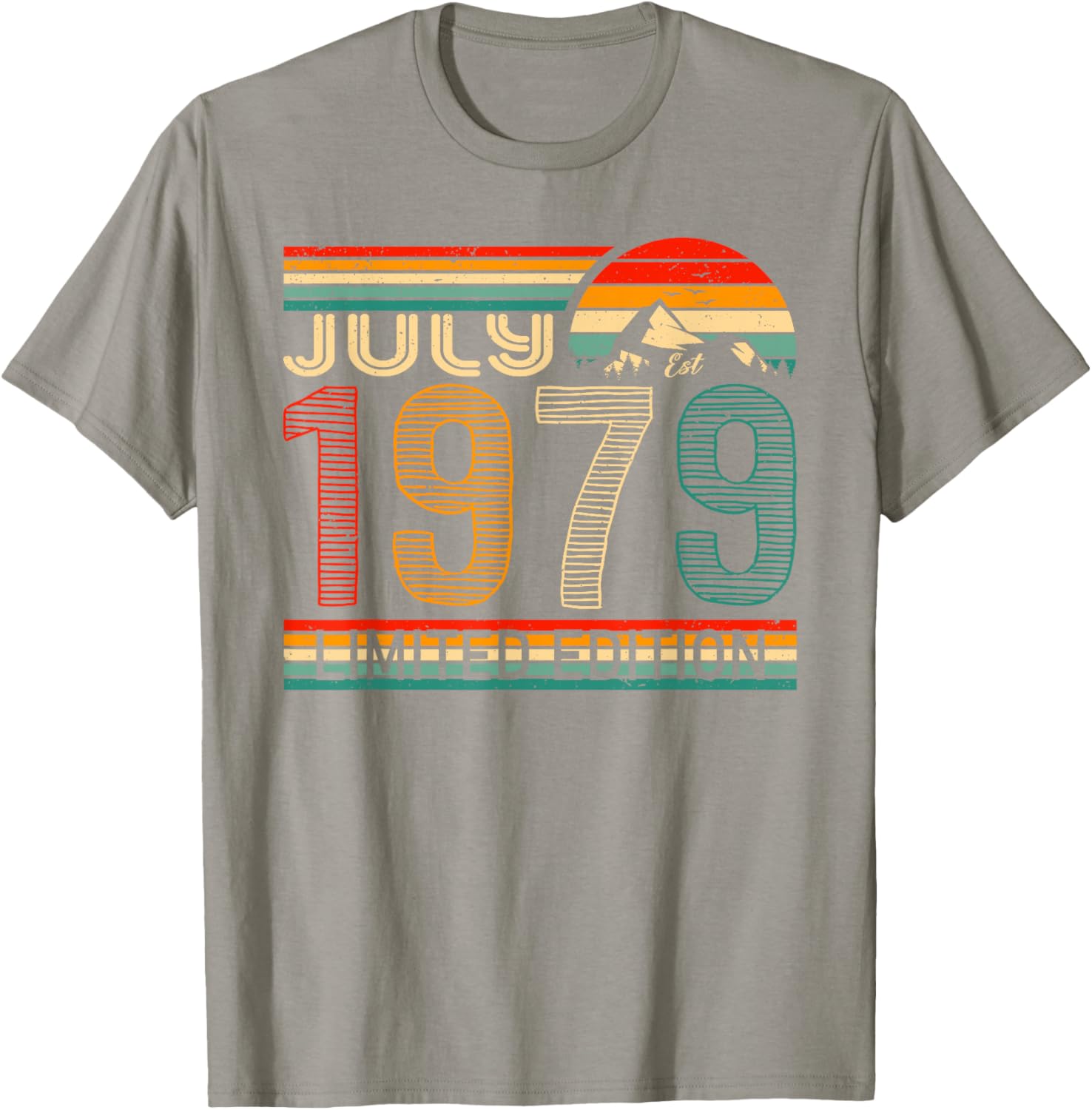 July 1979 Vintage Birthday T-Shirt Classic Retro Style Birthday Gift - 15