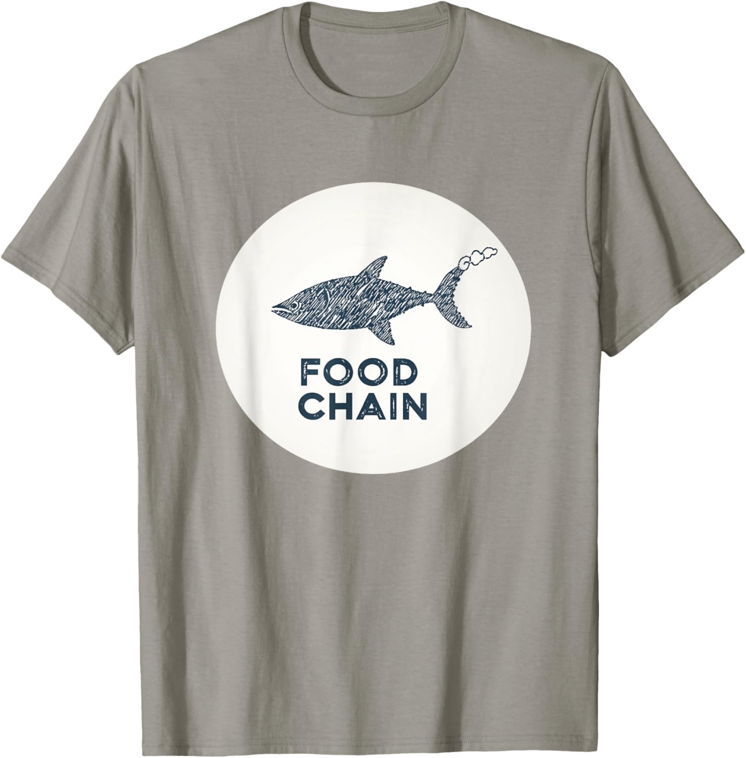 Fun Food Chain T-Shirt with Colorful Fish Costume for Kids - 17