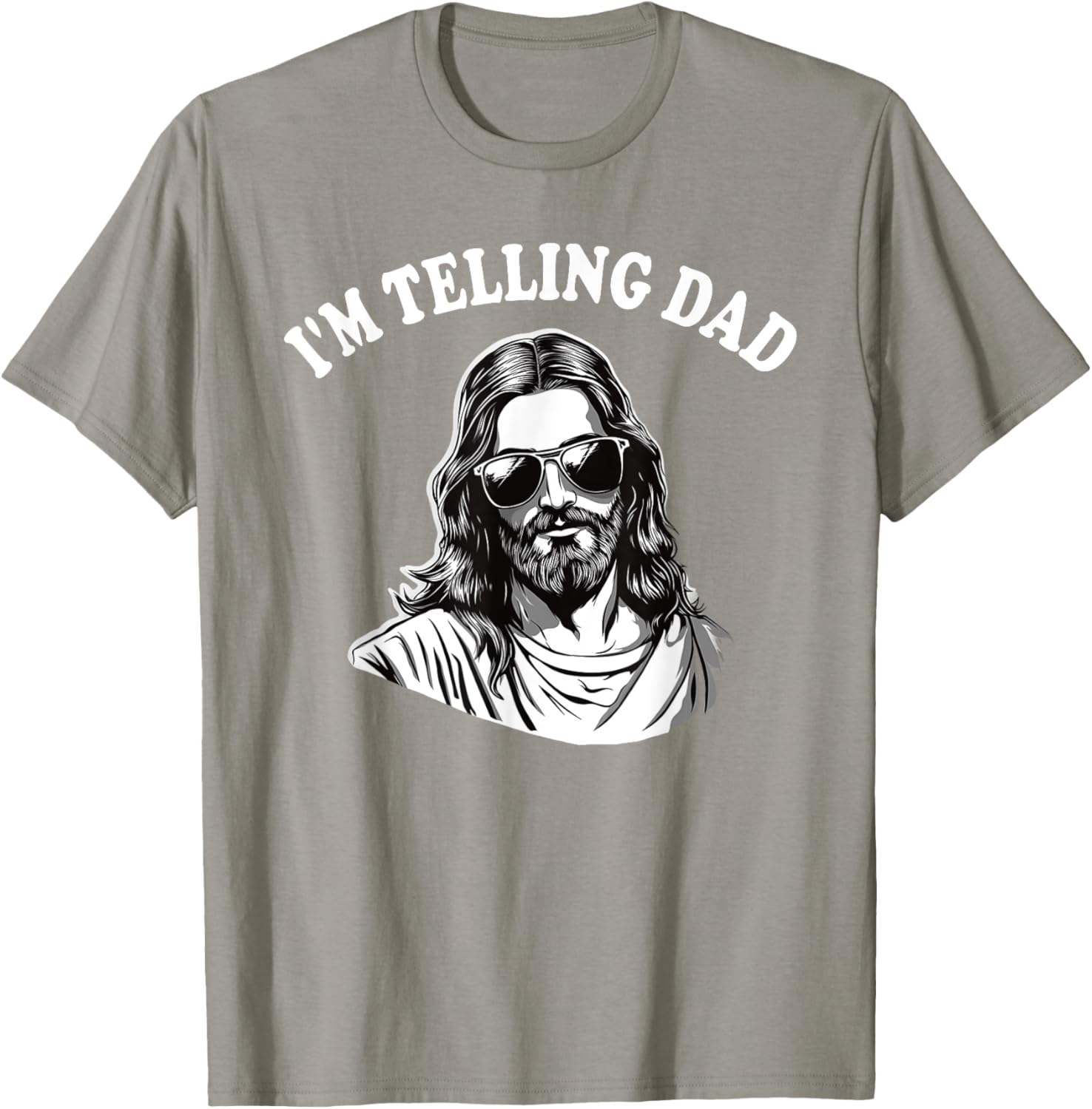 Funny Christian Jesus Meme Dad T-Shirt for Religious Humor Lovers - 11